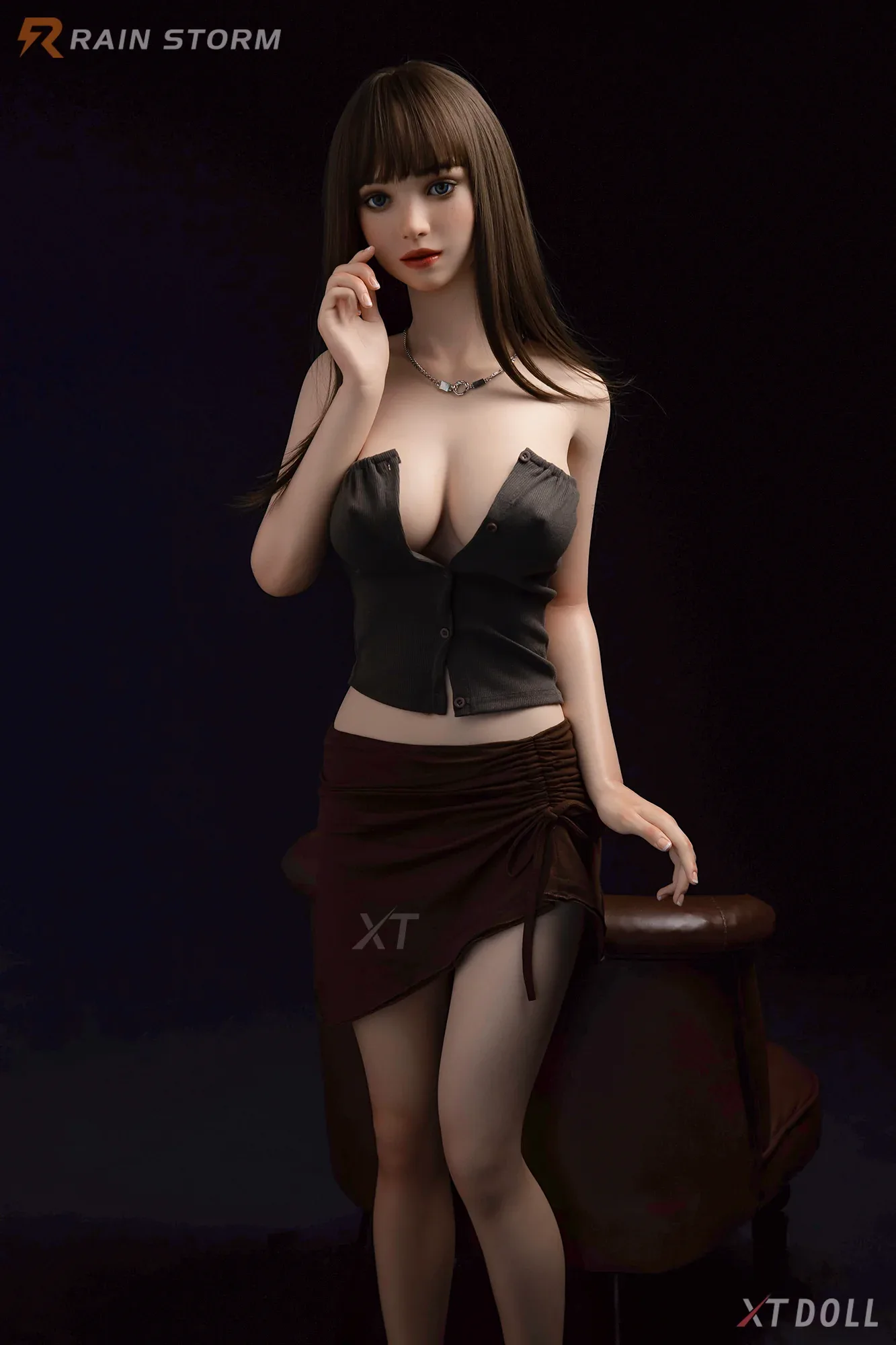 XT Doll 163cm 5ft3 F Cup Elena Silicone Sex Doll view 7