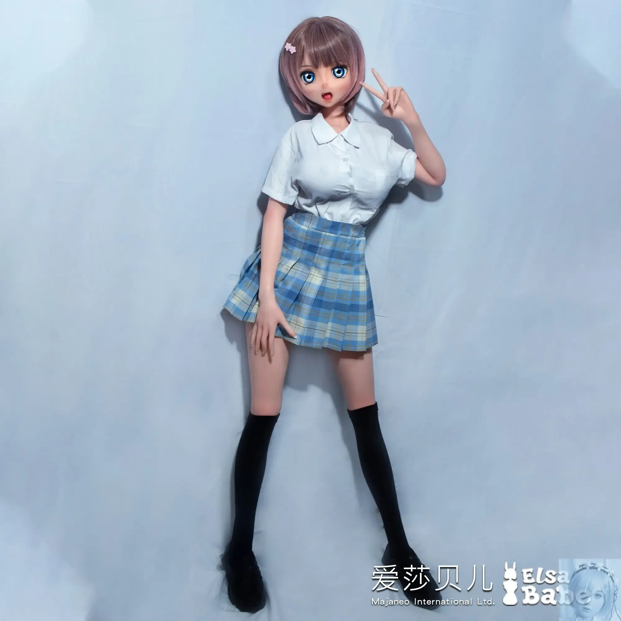 ElsaBabe 125cm 140cm 148cm 150cm 153cm Fantasy Style TPE or Platinum Silicone Sex Doll Koizumi Nana view 4