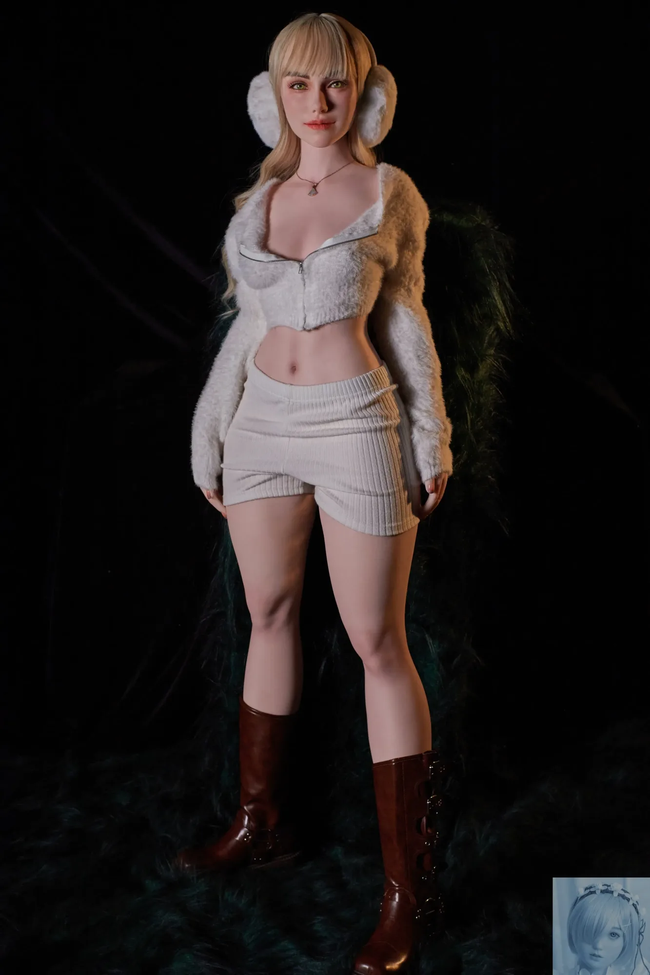 Climax Doll Ultra-Realistic SiW 160cm A Cup Silicone Sex Doll Imani view 4
