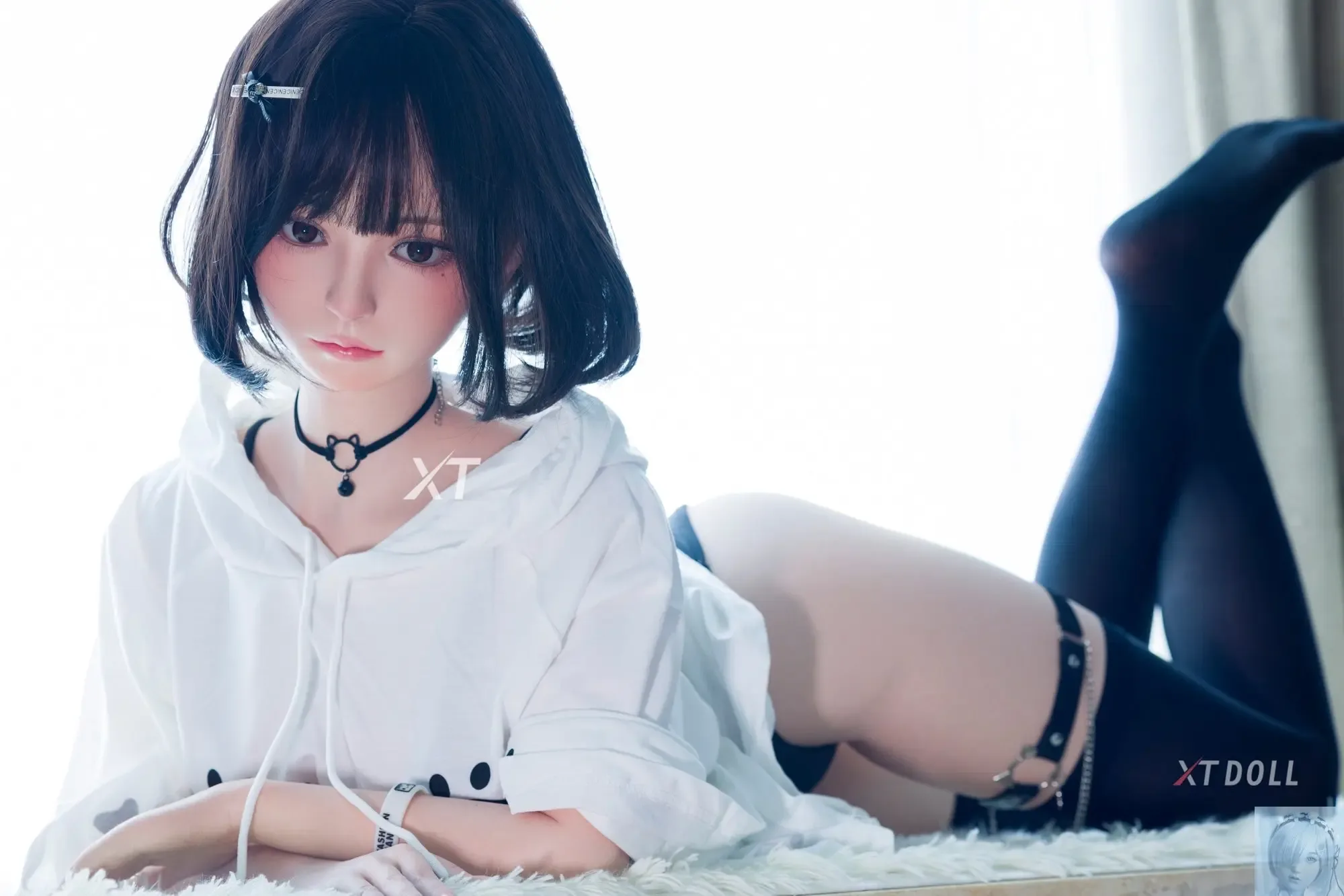 XT Doll 157cm 5ft1 D Cup Akira Silicone Sex Doll view 8