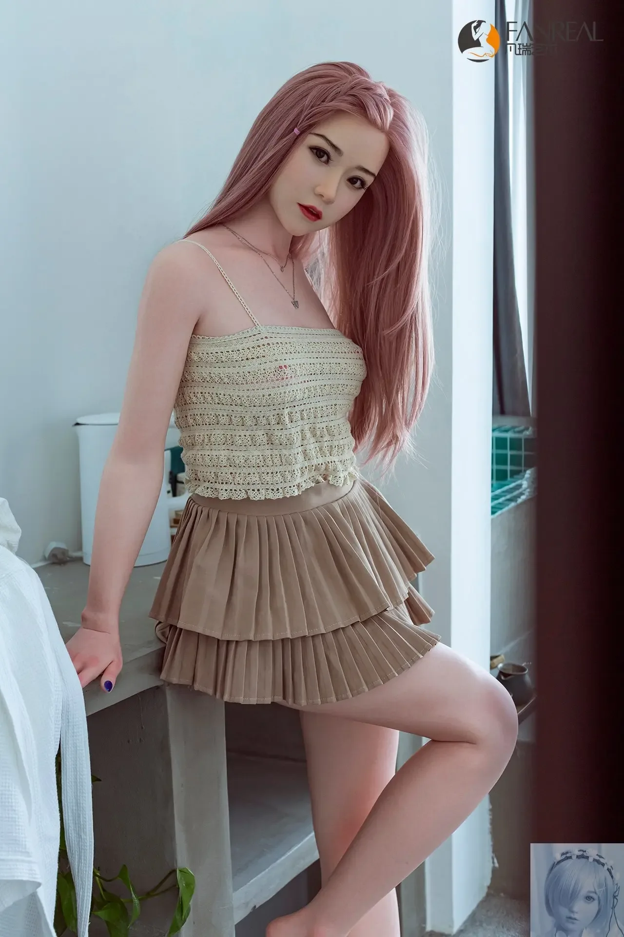 Fanreal 158cm B Cup Silicone Sex Doll Qian Sān view 5