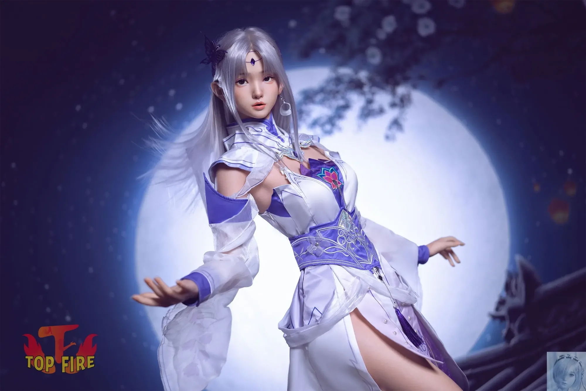 TopFire 164cm B Cup Full Silicone Sex Doll Nova view 7