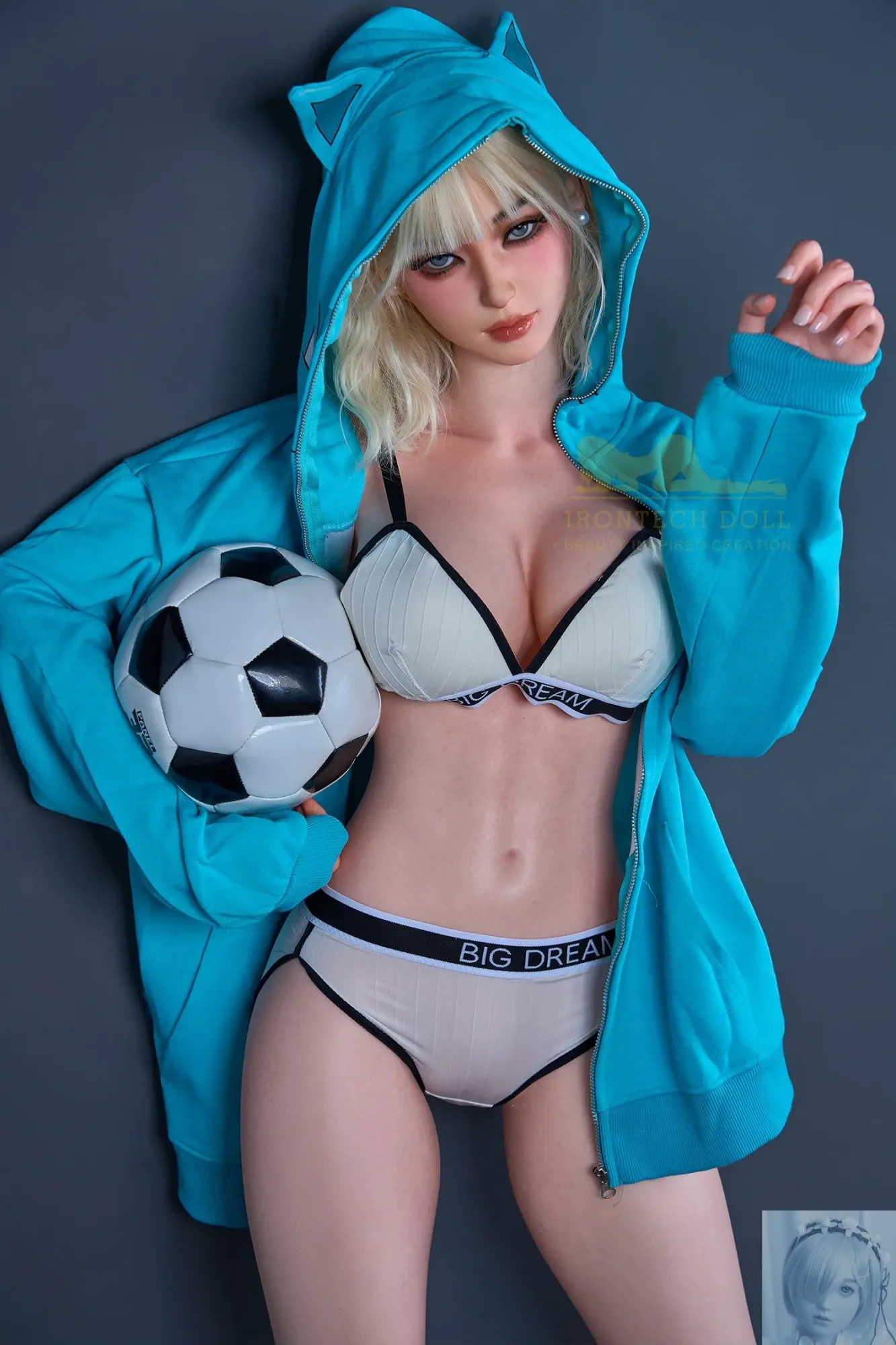 IronTech 161cm Silicone F Cup Sex Doll S14 Natural view 4