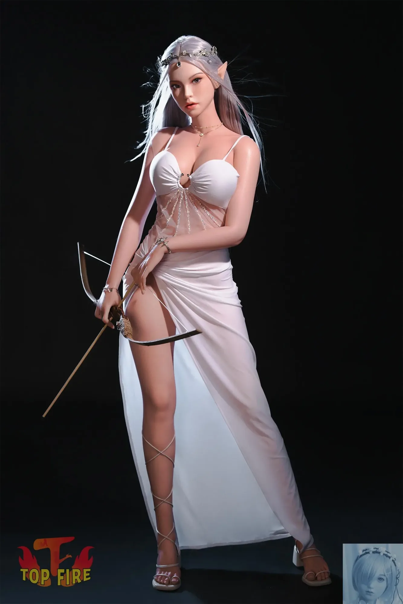 TopFire 165cm C Cup Full Silicone Sex Doll Lorna