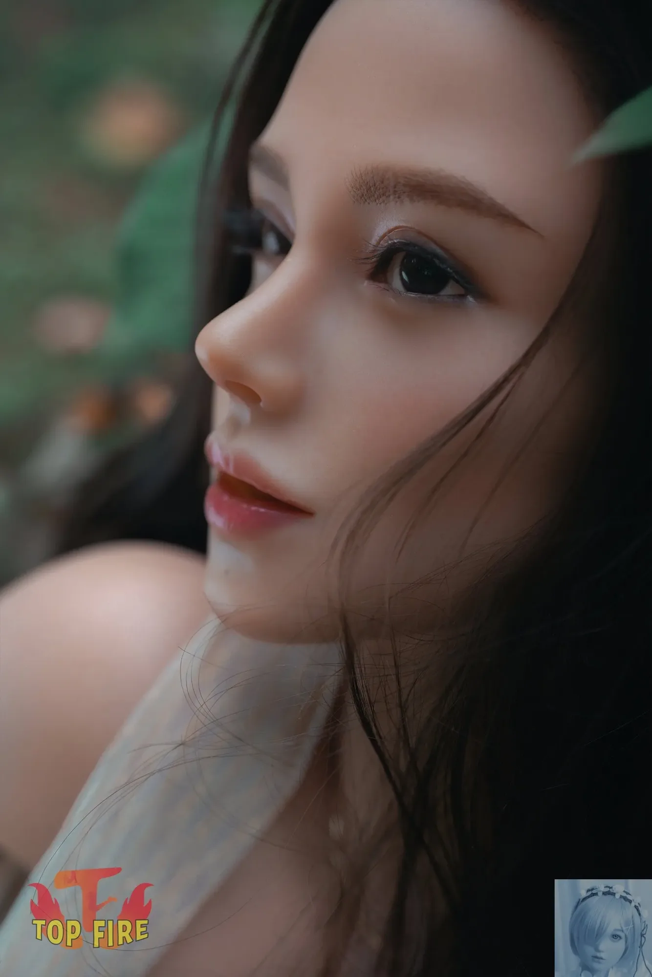 TopFire 165cm C Cup Full Silicone Sex Doll Ivory view 7