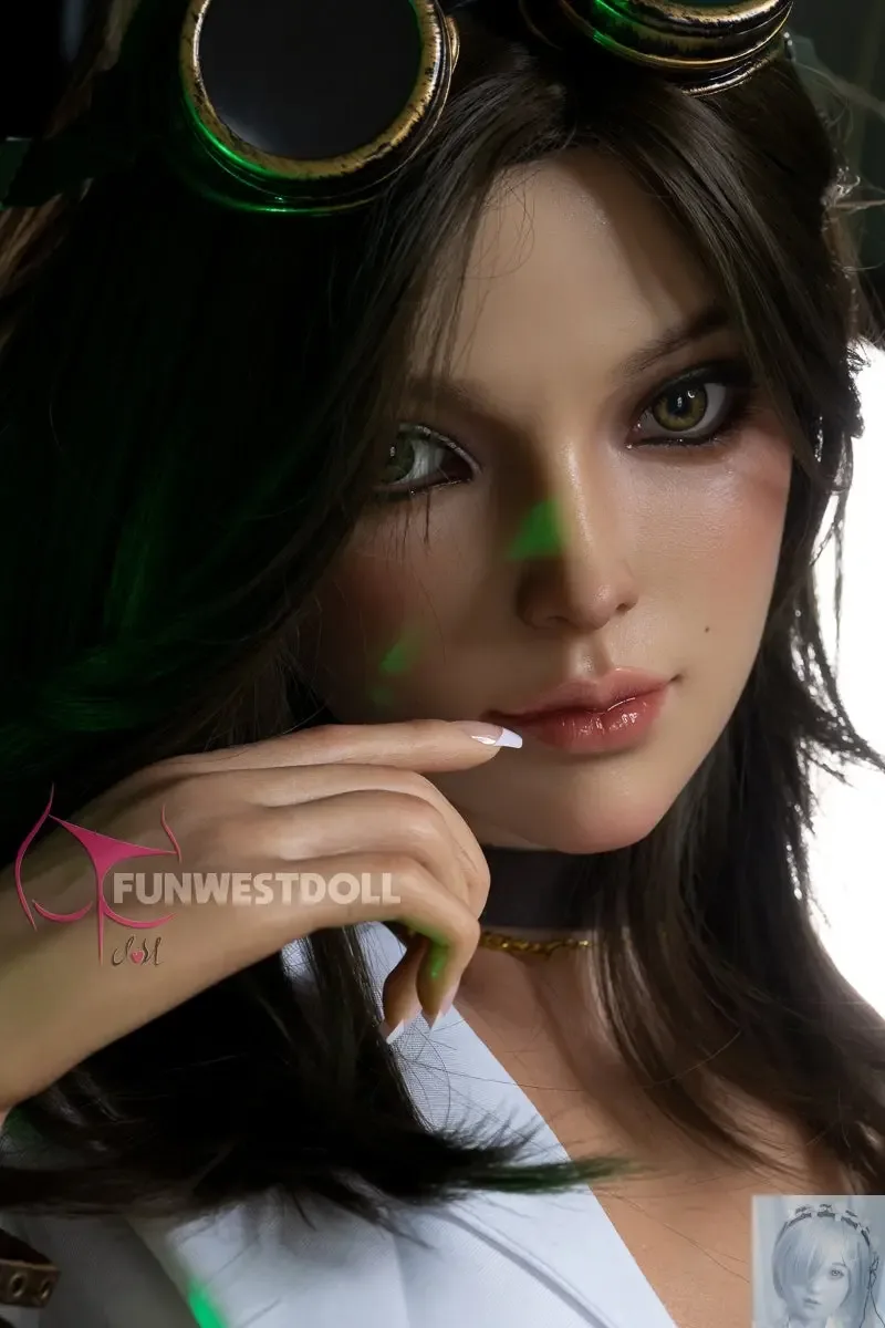 Funwest FS Series 168 D Cup Full Silicone Sex Doll Lexie with Real Skin Texture view 4