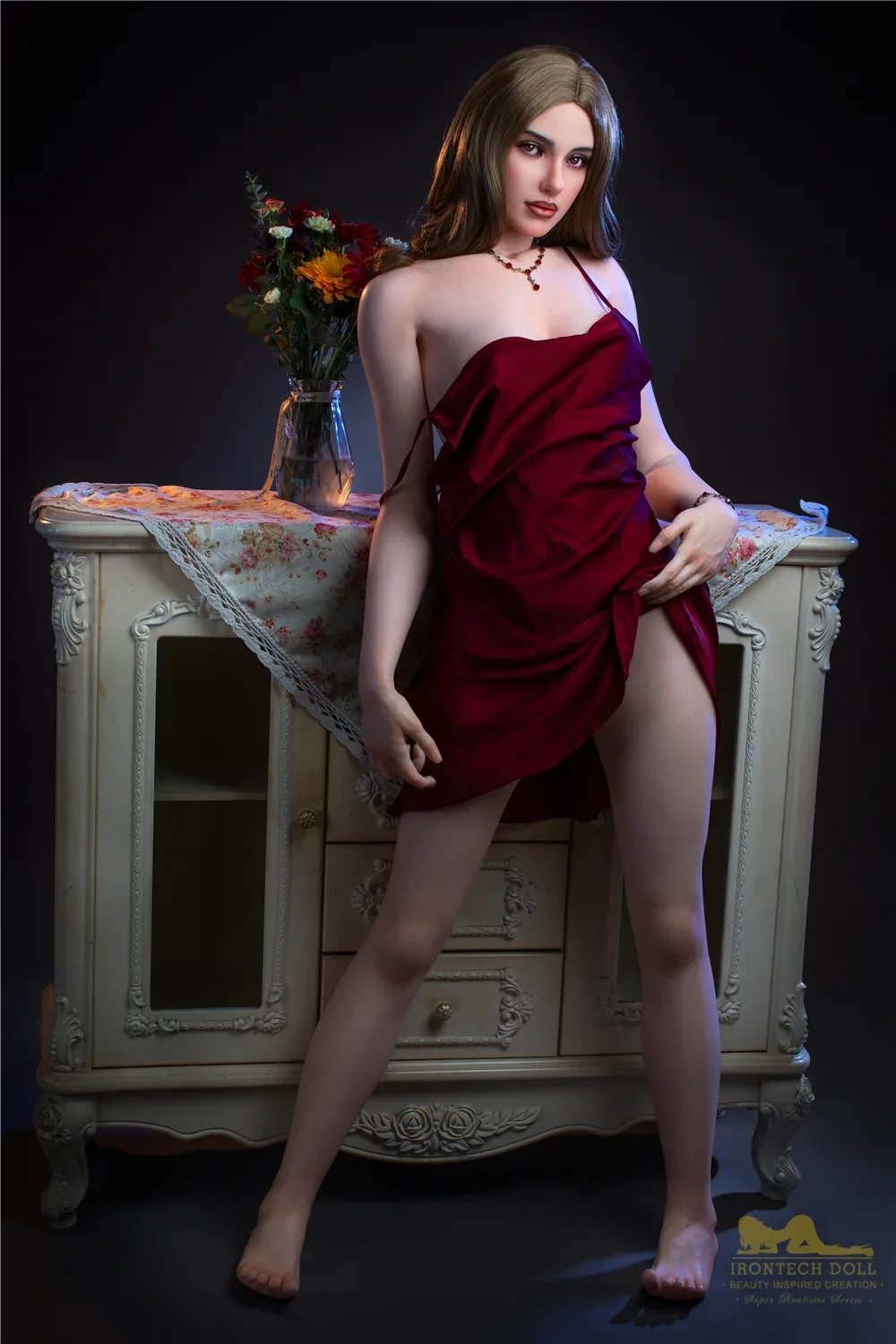 IronTech 168cm Silicone B Cup Sex Doll Luna