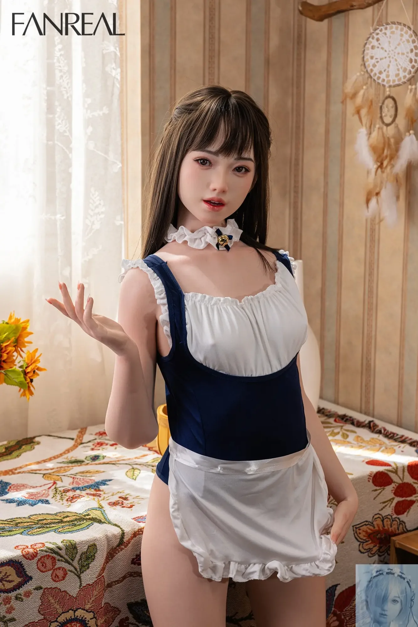 Fanreal 153cm B Cup Silicone Sex Doll Molly ROS Fair