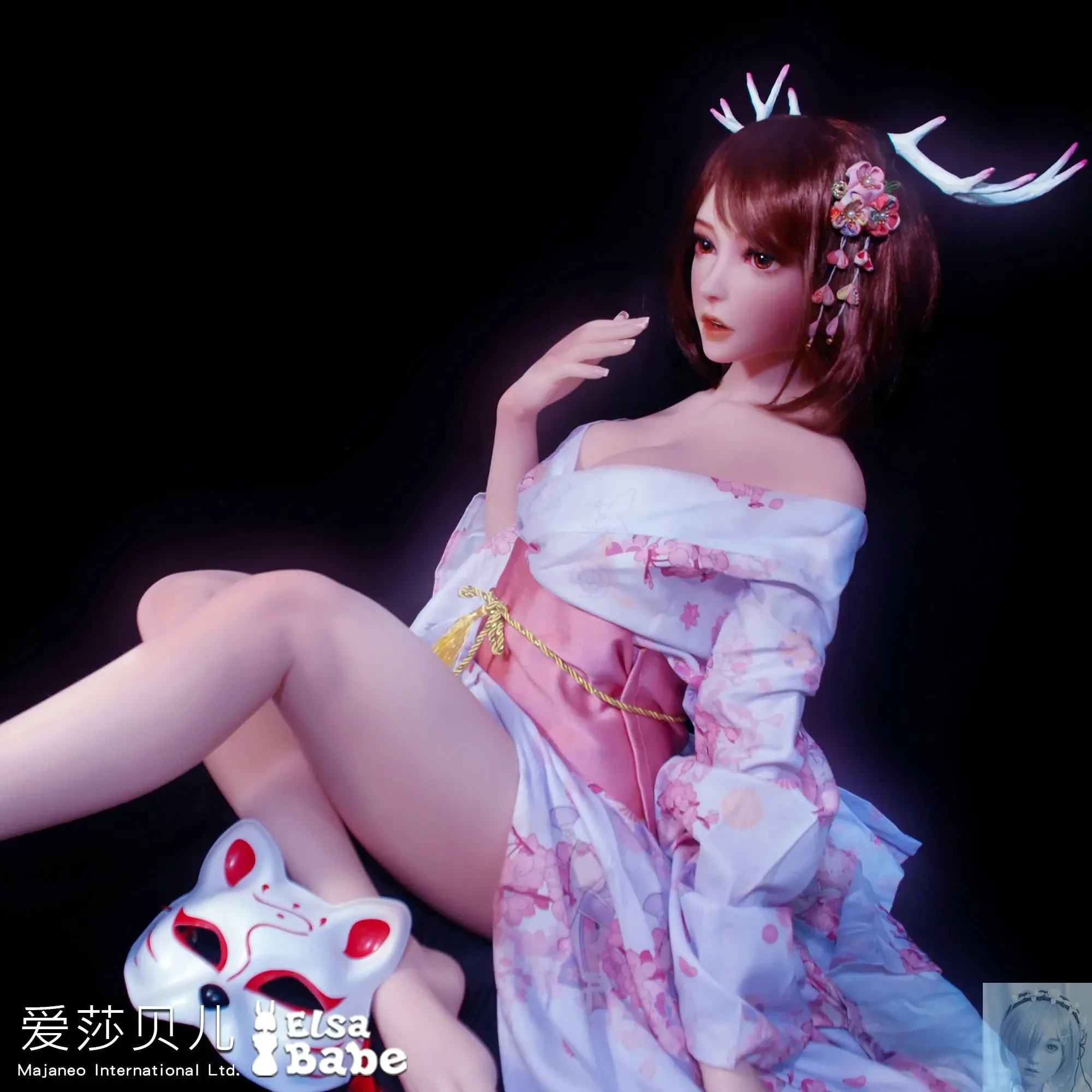 ElsaBabe 125cm 140cm 148cm 150cm 153cm Fantasy Style TPE or Platinum Silicone Sex Doll Akimoto Mitsuki view 4