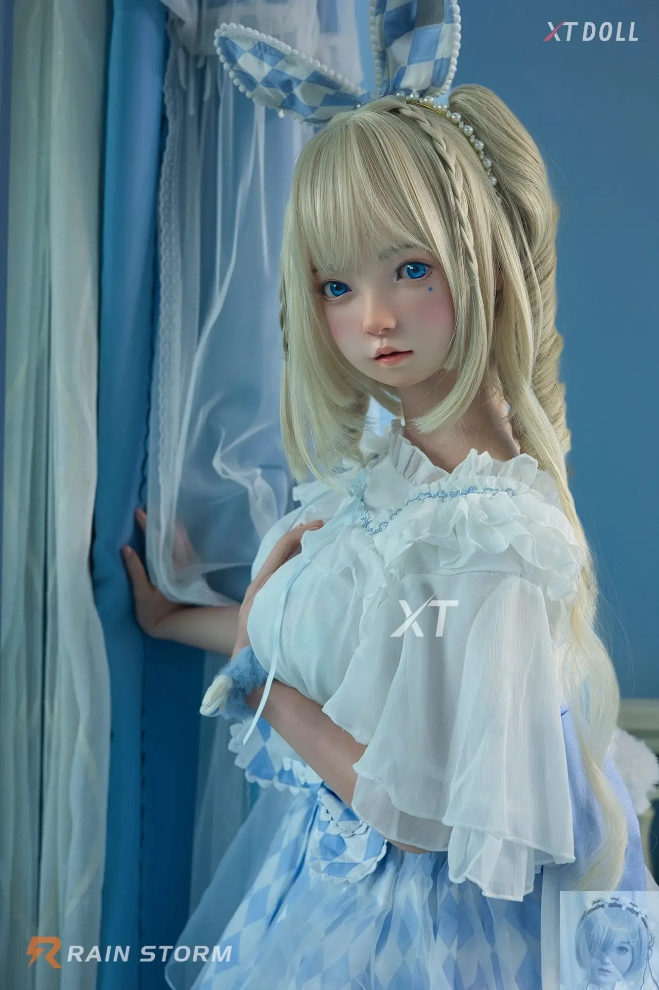 XT Doll 157cm 5ft1 D Cup Emi Silicone Sex Doll view 6