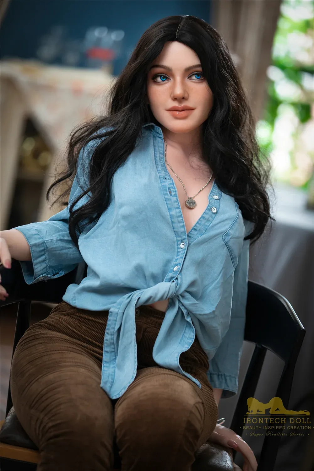 IronTech 152cm Silicone A Cup Sex Doll Ivy view 3