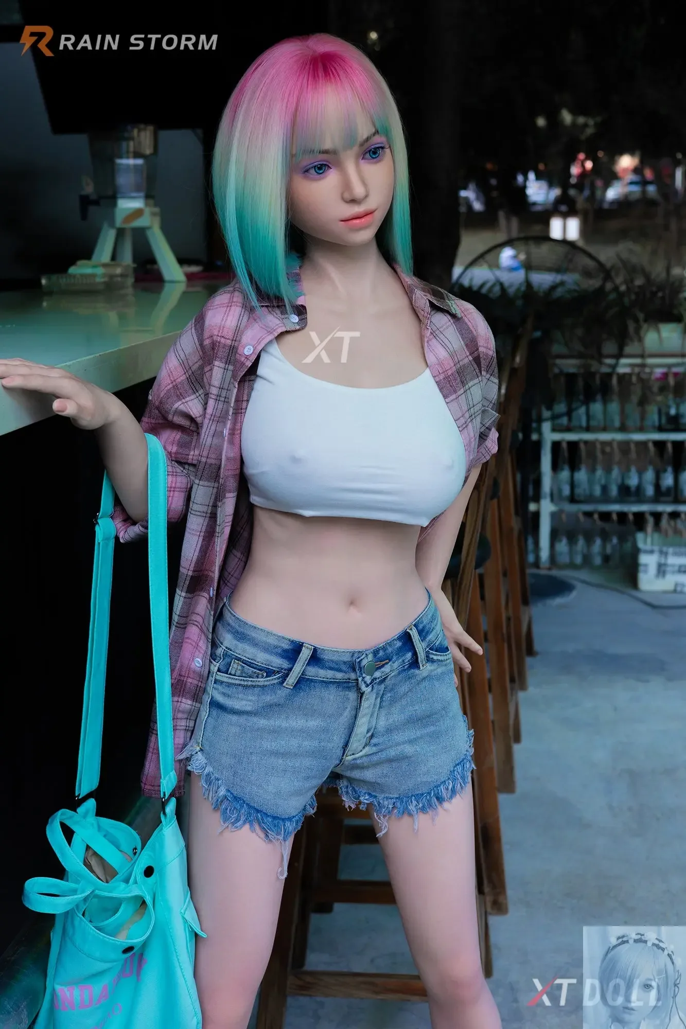 XT Doll 163cm 5ft3 F Cup Amelia Silicone Sex Doll view 6