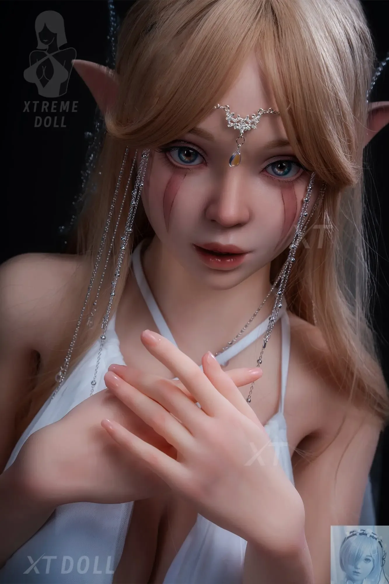 XT Doll 157cm 5ft1 E Cup Faye Elf TPE+Silicone Sex Doll
