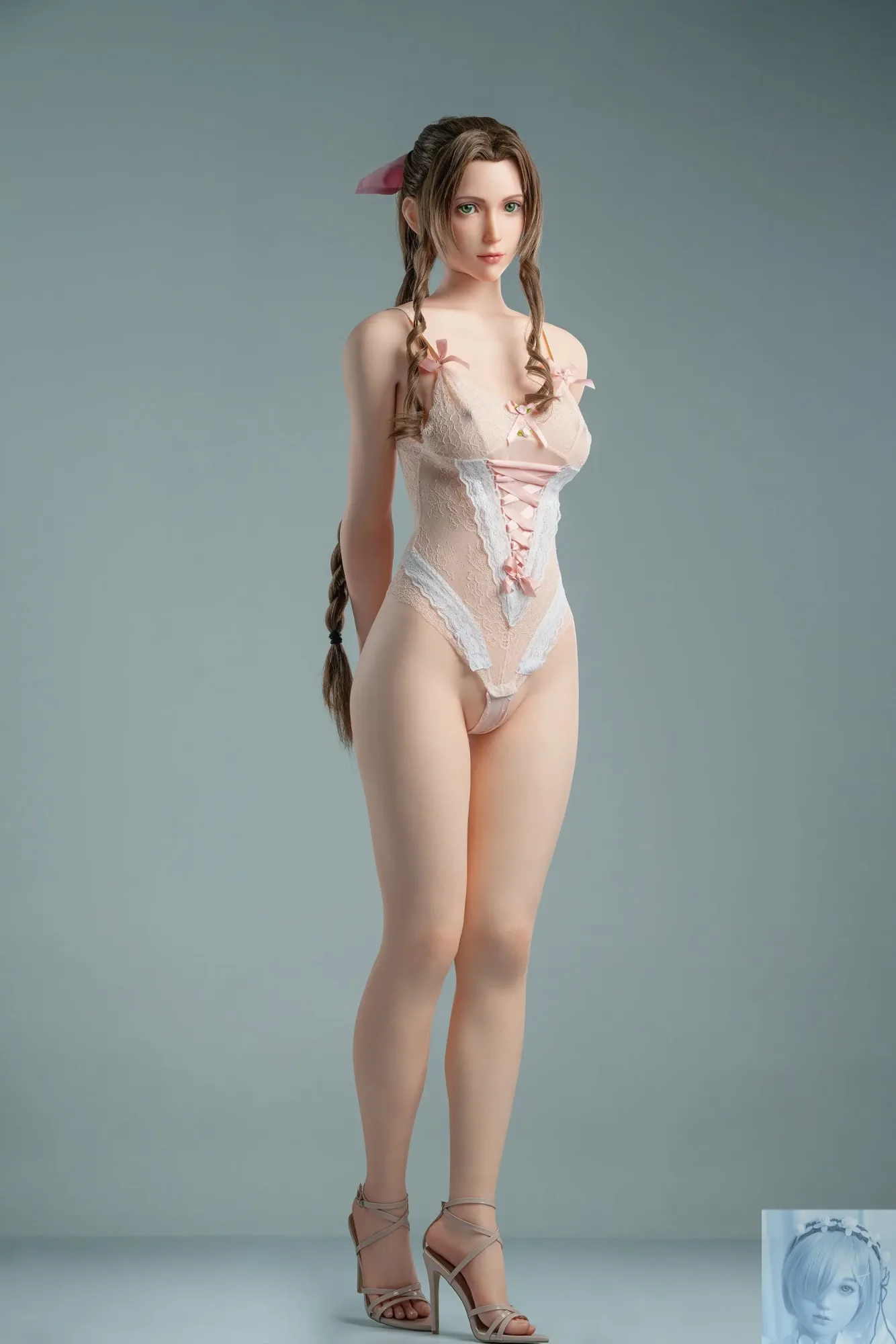 Game Lady Full Silicone 168CM D Cup Aerith view 6