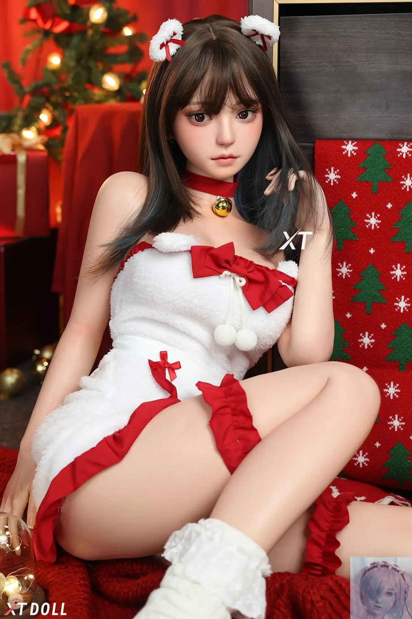 XT Doll 157cm 5ft1 D Cup Christmas Akira Silicone Sex Doll view 5