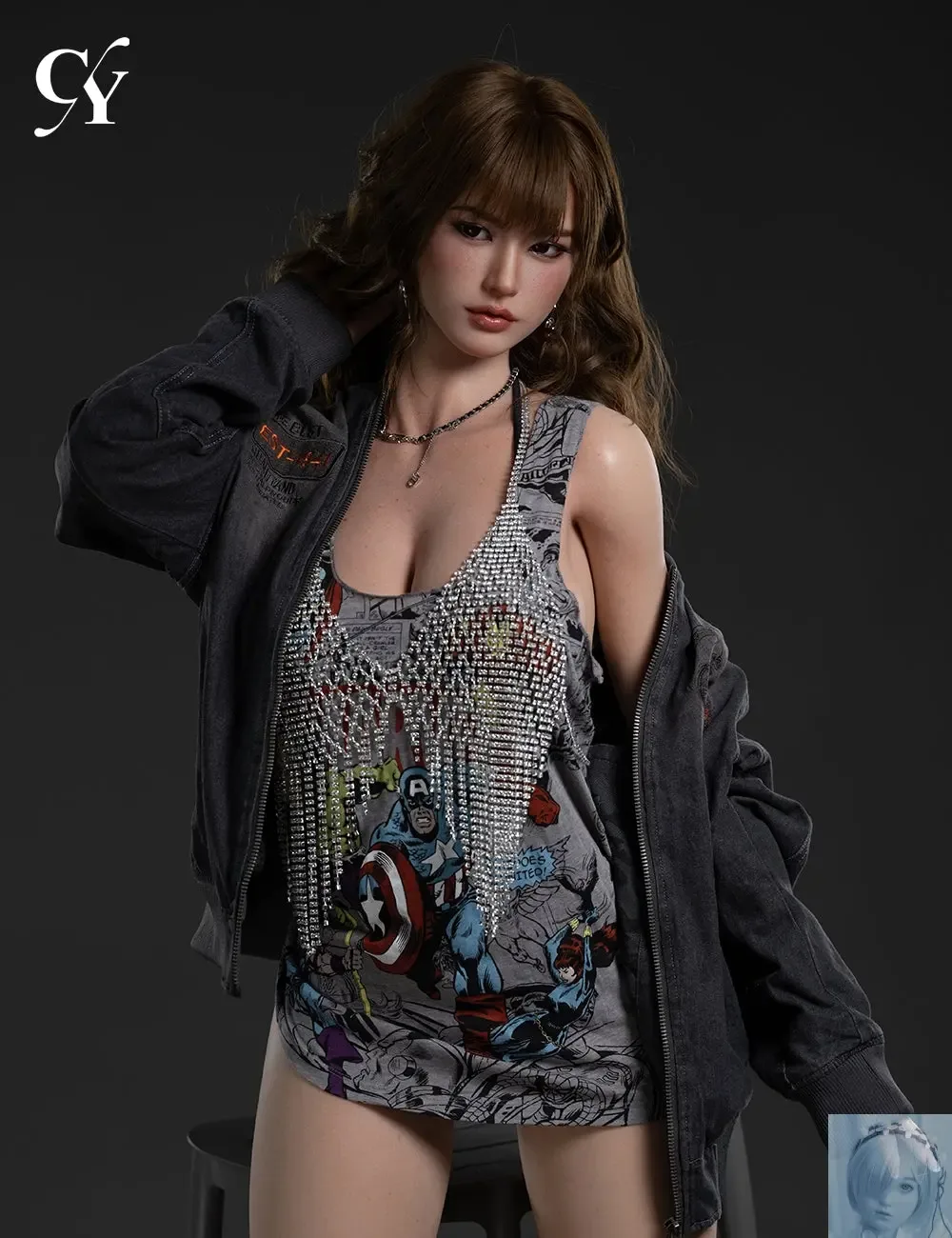 Top-CyDoll 168cm F-cup Sex Doll Yuki