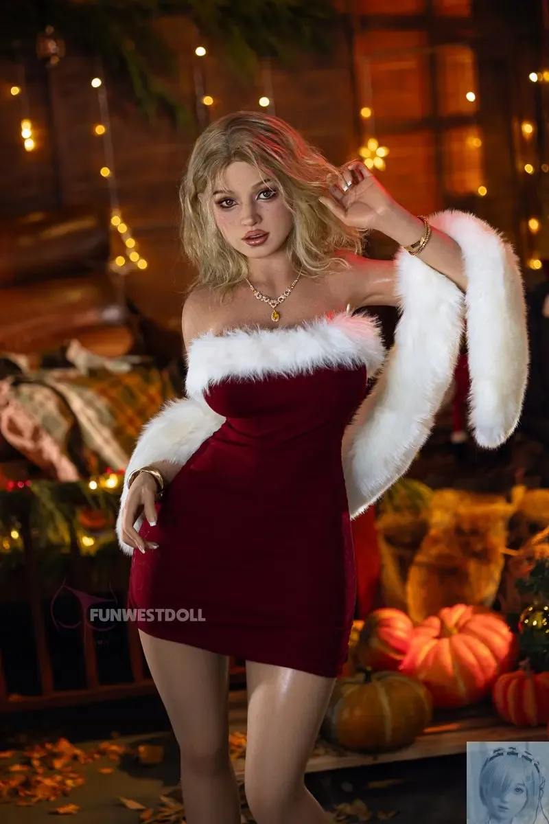 Funwest FS Series 157cm G Cup Full Silicone Sex Doll Lyra Real Skin Texture Merry Christmas! view 5