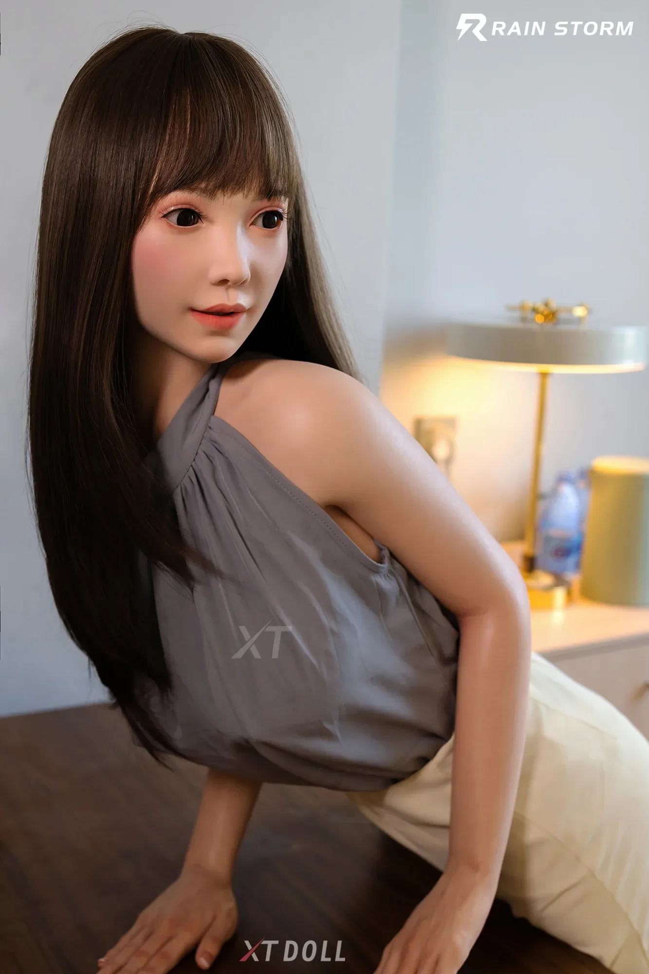 XT Doll 163cm 5ft3 F Cup Miss Bing Silicone Sex Doll view 3