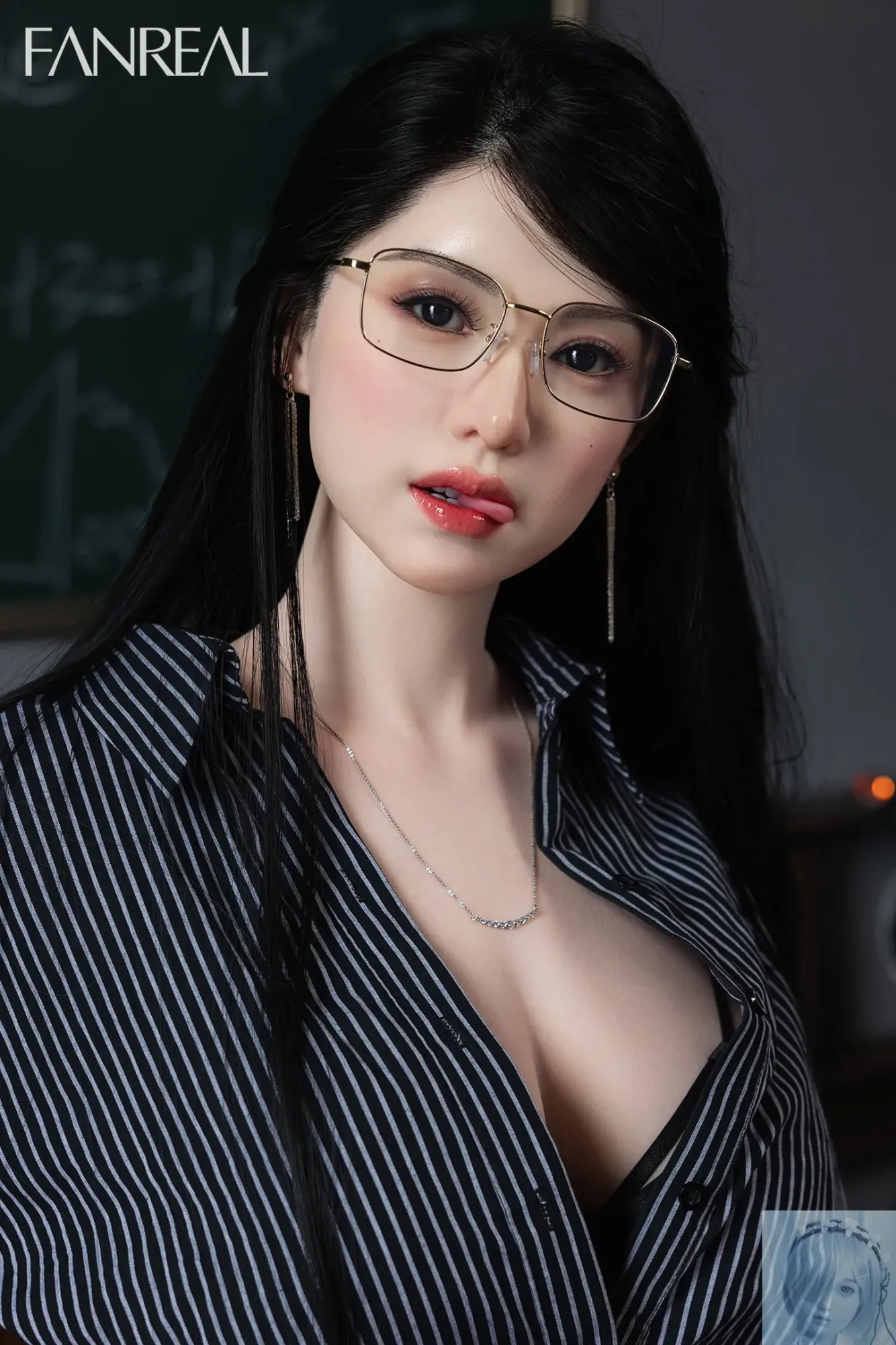 Fanreal 155cm F Cup Silicone Sex Doll Kimmy Tan Real Skin ROS view 3