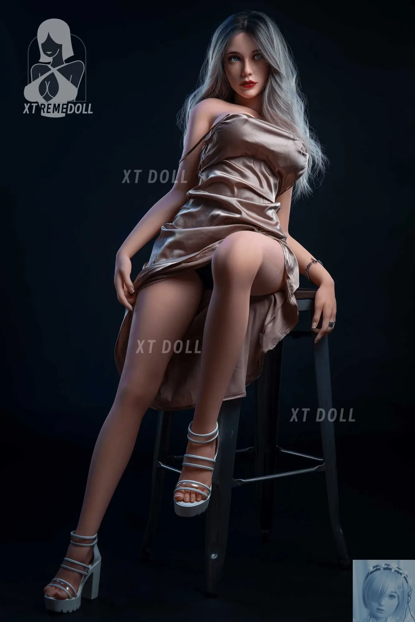 XT Doll 158cm 5ft2 F Cup Mercat TPE+Silicone Sex Doll view 4