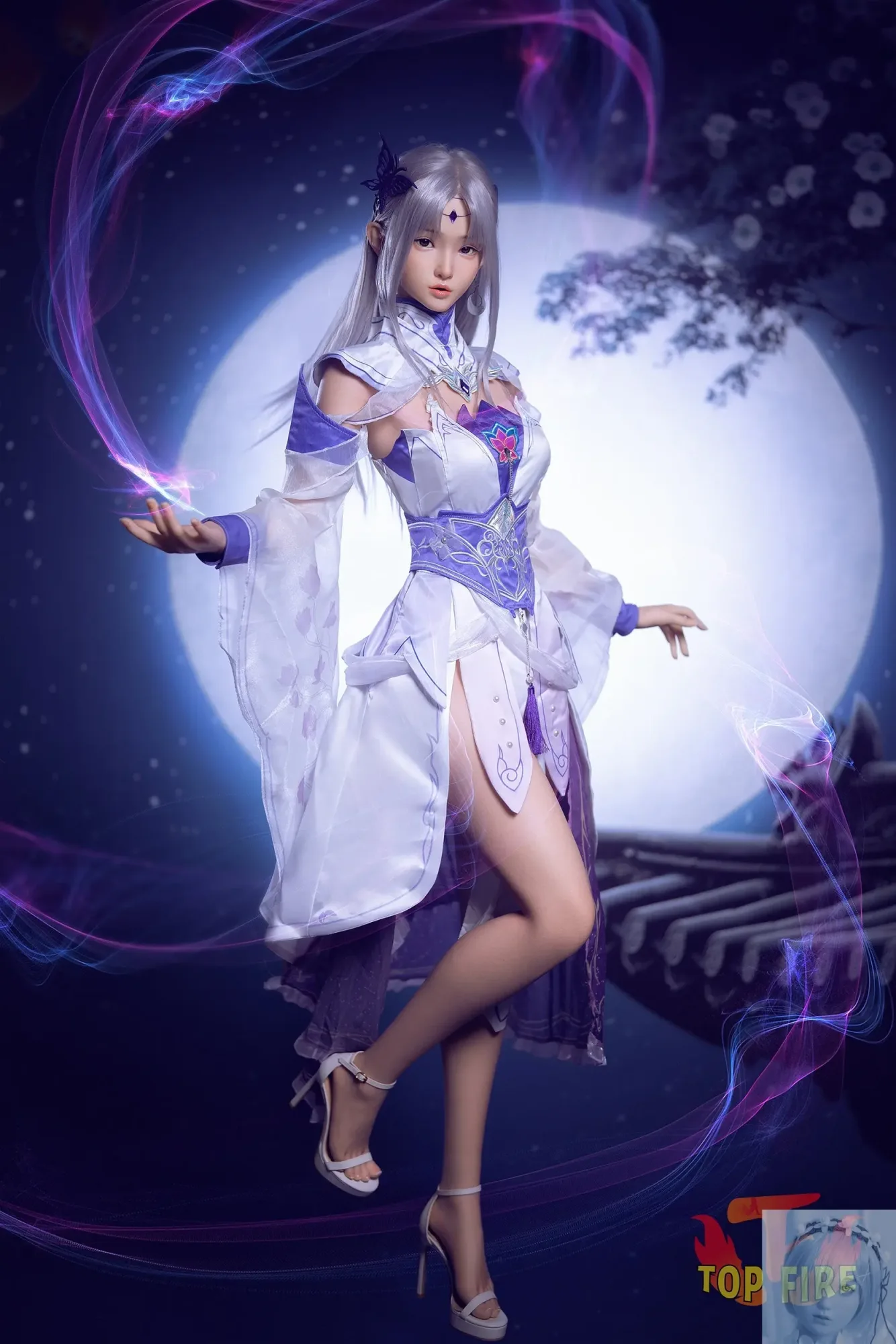 TopFire 164cm B Cup Full Silicone Sex Doll Nova view 5