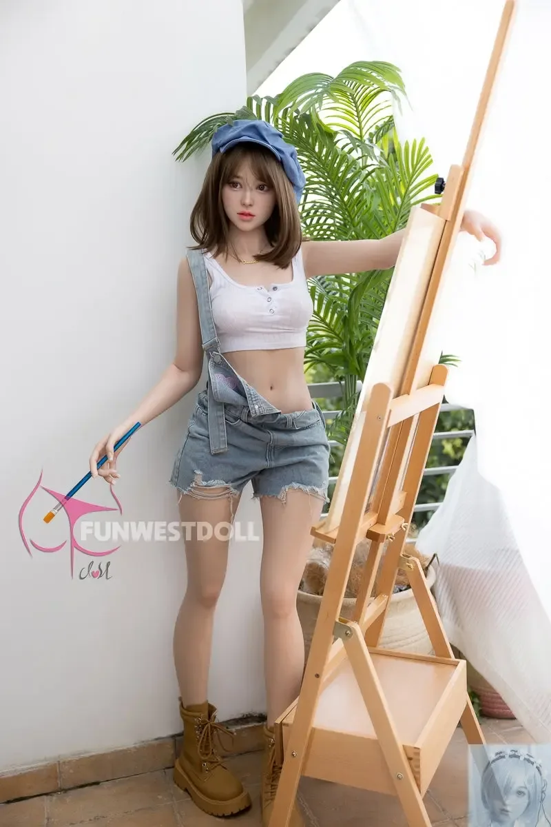 Funwest FS Series 159cm A Cup Full Silicone Sex Doll Lucy view 5