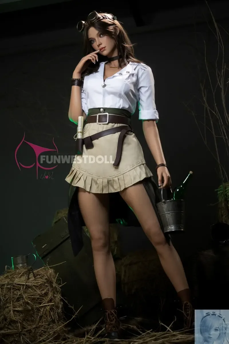 Funwest FS Series 168 D Cup Full Silicone Sex Doll Lexie with Real Skin Texture view 2