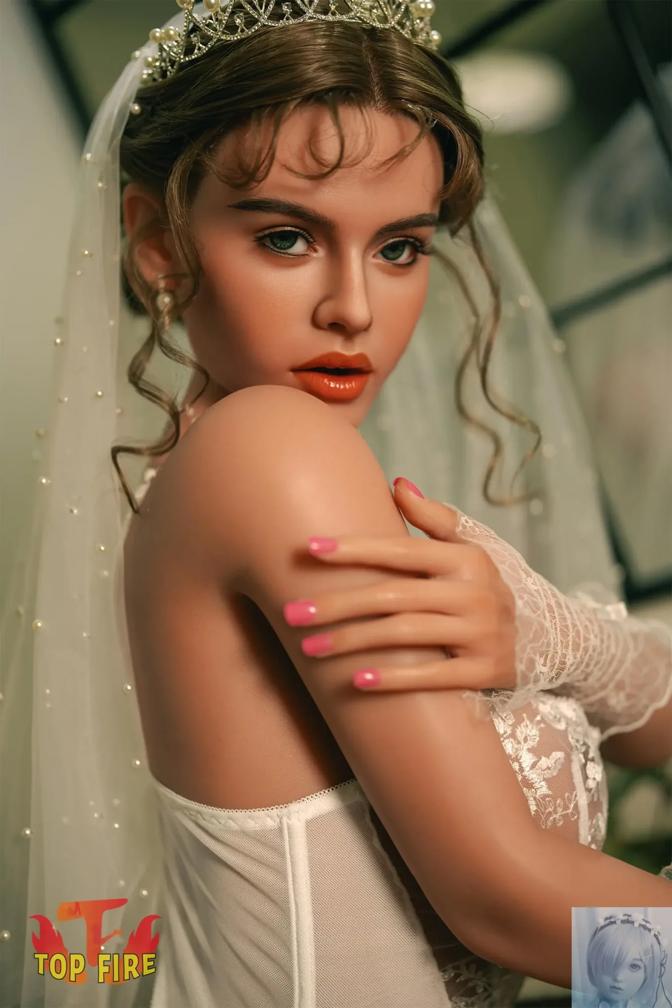 TopFire 158cm D Cup Full Silicone Sex Doll Casey view 7