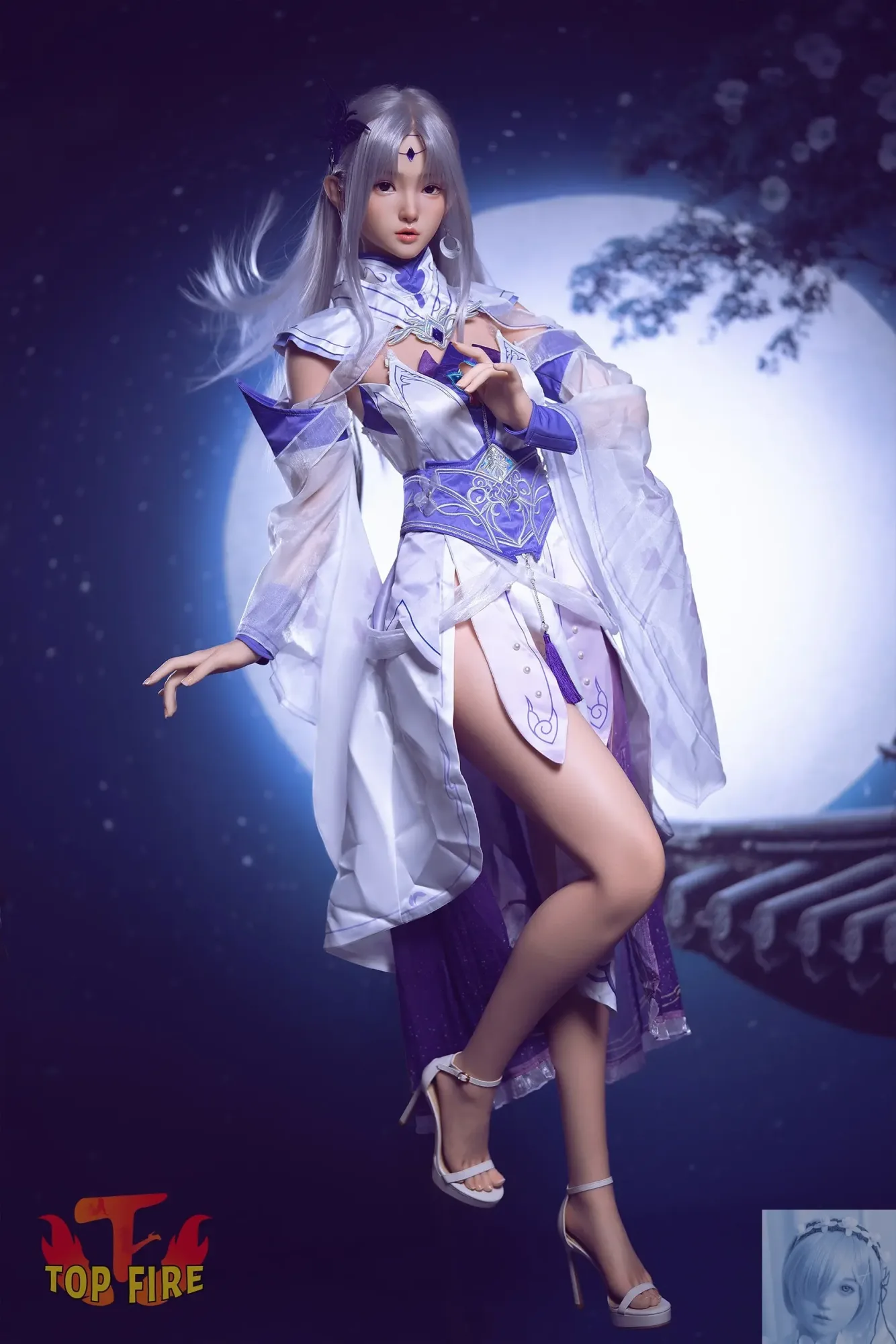 TopFire 164cm B Cup Full Silicone Sex Doll Nova view 8