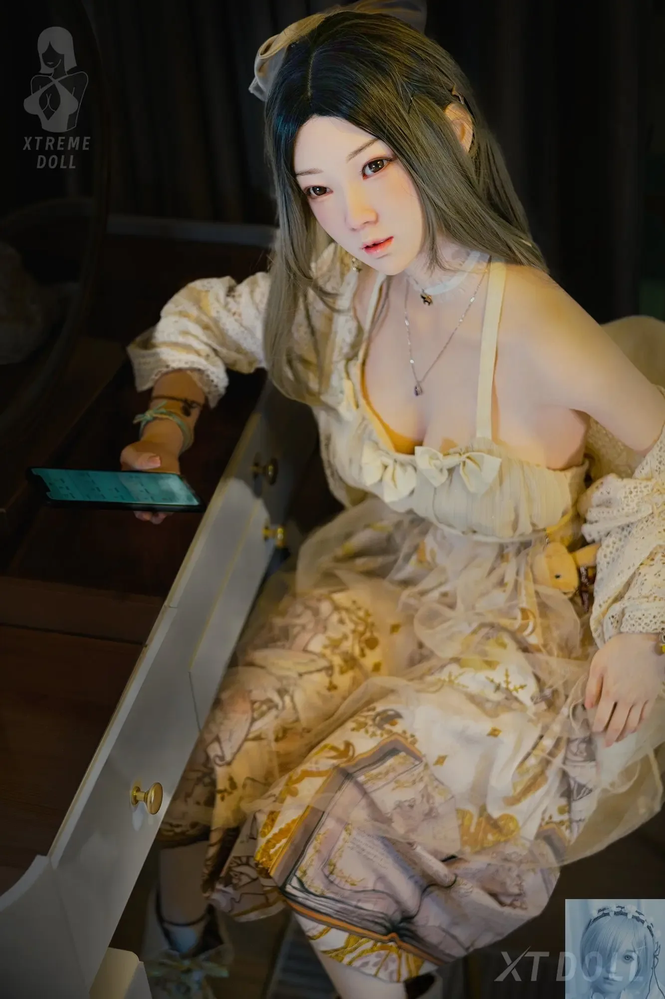 XT Doll 150cm X 4ft9 D Cup Chase Silicone Sex Doll view 4
