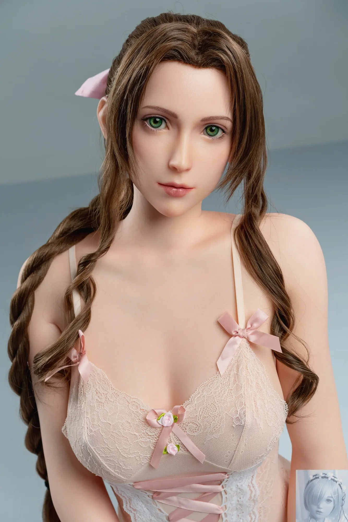 Game Lady Full Silicone 168CM D Cup Aerith view 5