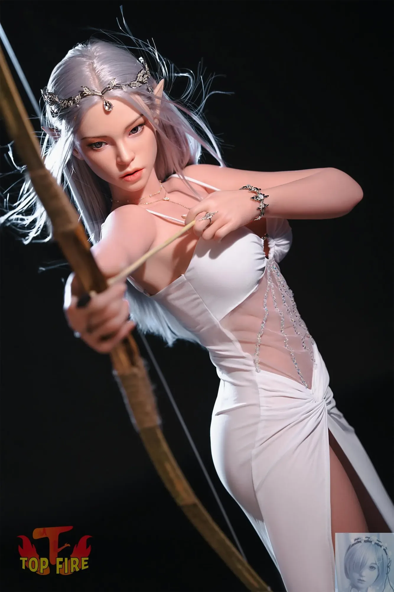 TopFire 165cm C Cup Full Silicone Sex Doll Lorna view 2
