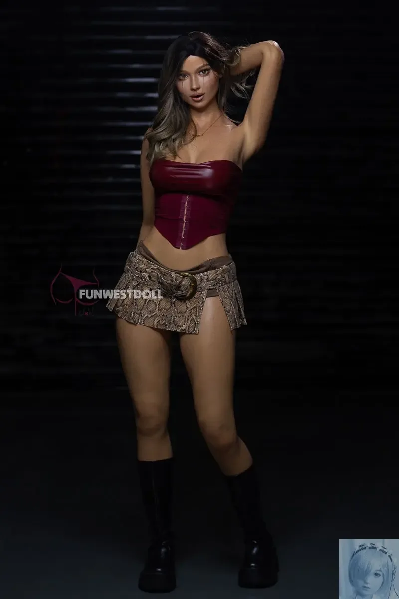 Funwest FS Series 168 D Cup Full Silicone Sex Doll Rose with Real Skin Texture view 2