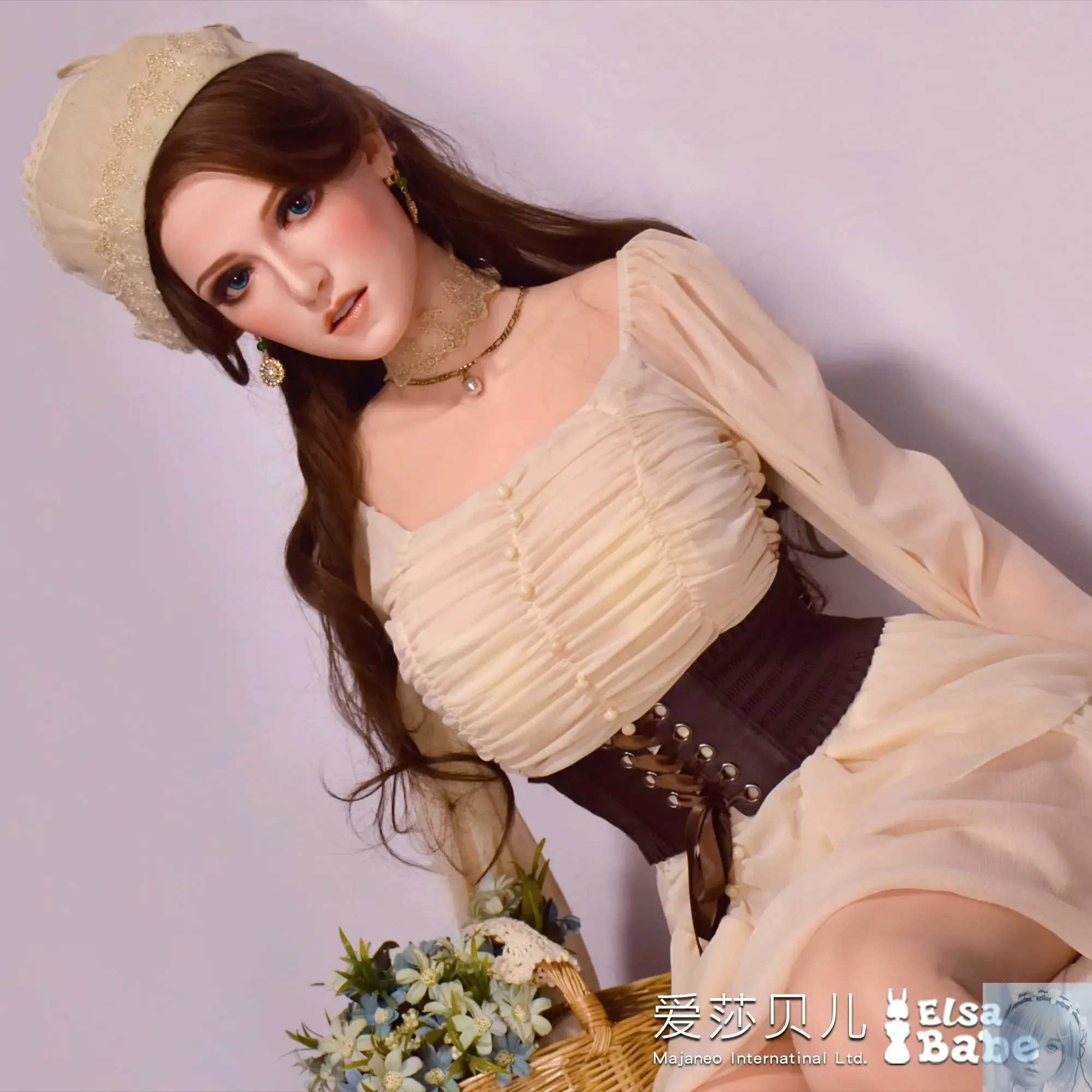 ElsaBabe 157cm 160cm 165cm Fantasy Style TPE or Platinum Silicone Sex Doll Lena Davis view 2
