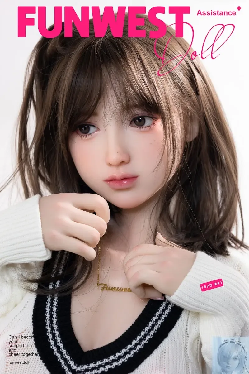 Funwest 152cm D Cup TPE Sex Doll Amy In White view 2