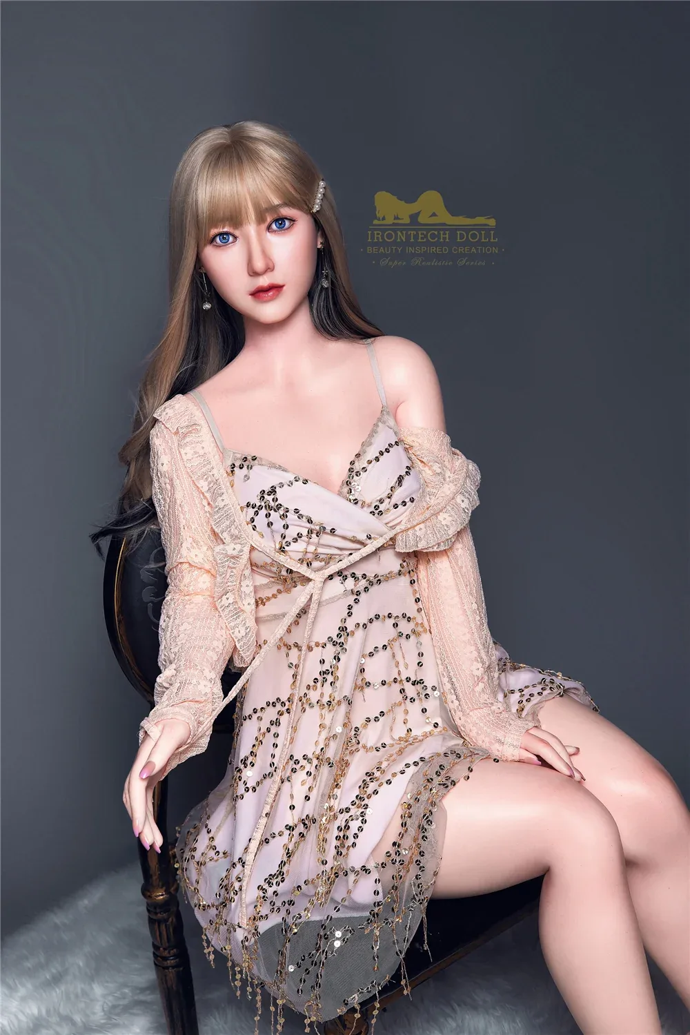 IronTech 152cm Silicone A Cup Sex Doll Candy view 7