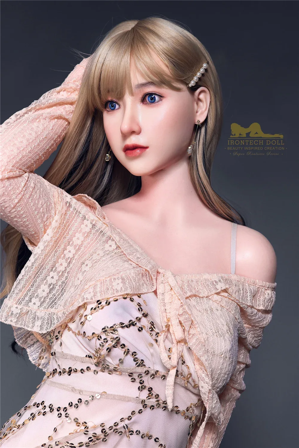 IronTech 152cm Silicone A Cup Sex Doll Candy view 5