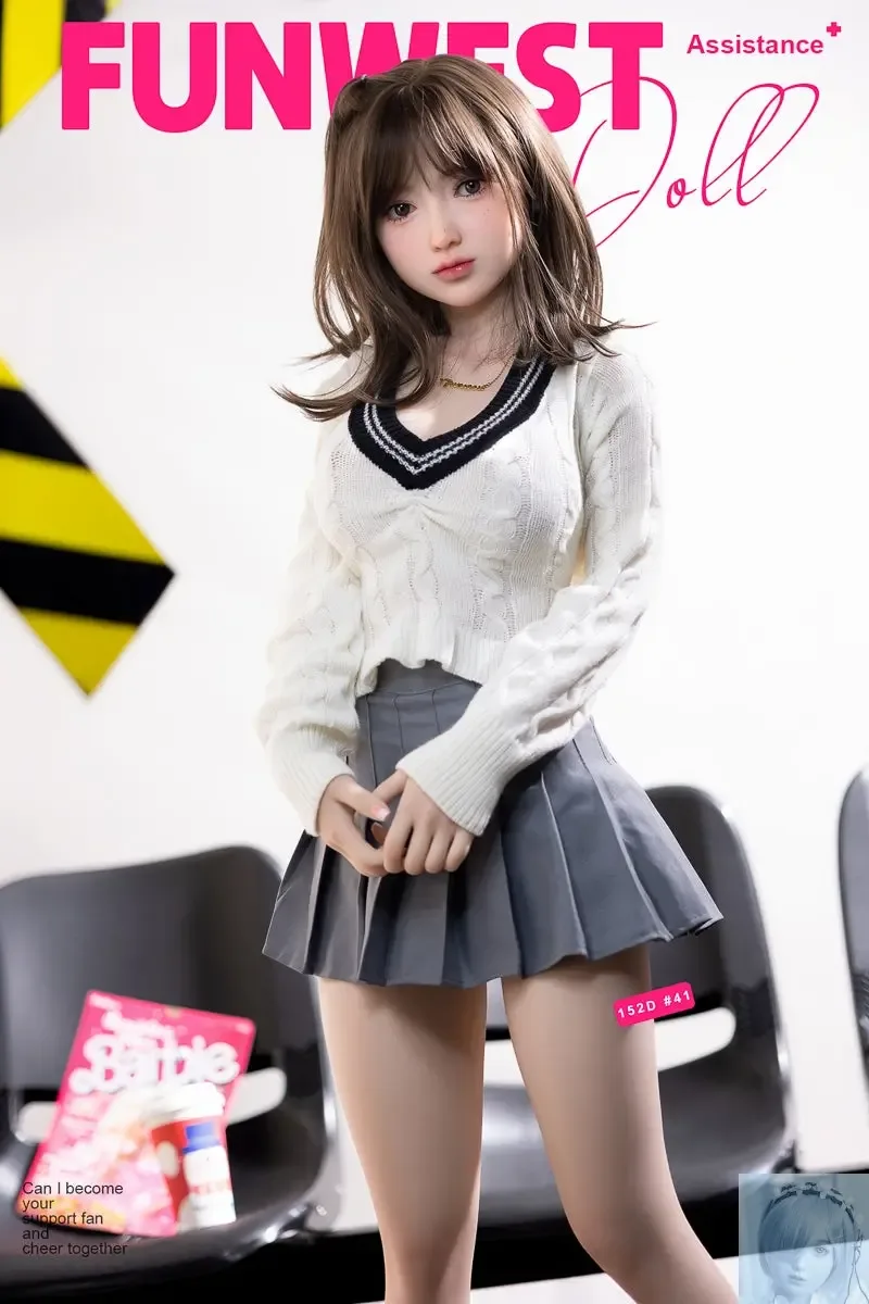 Funwest 152cm D Cup TPE Sex Doll Amy In White view 8