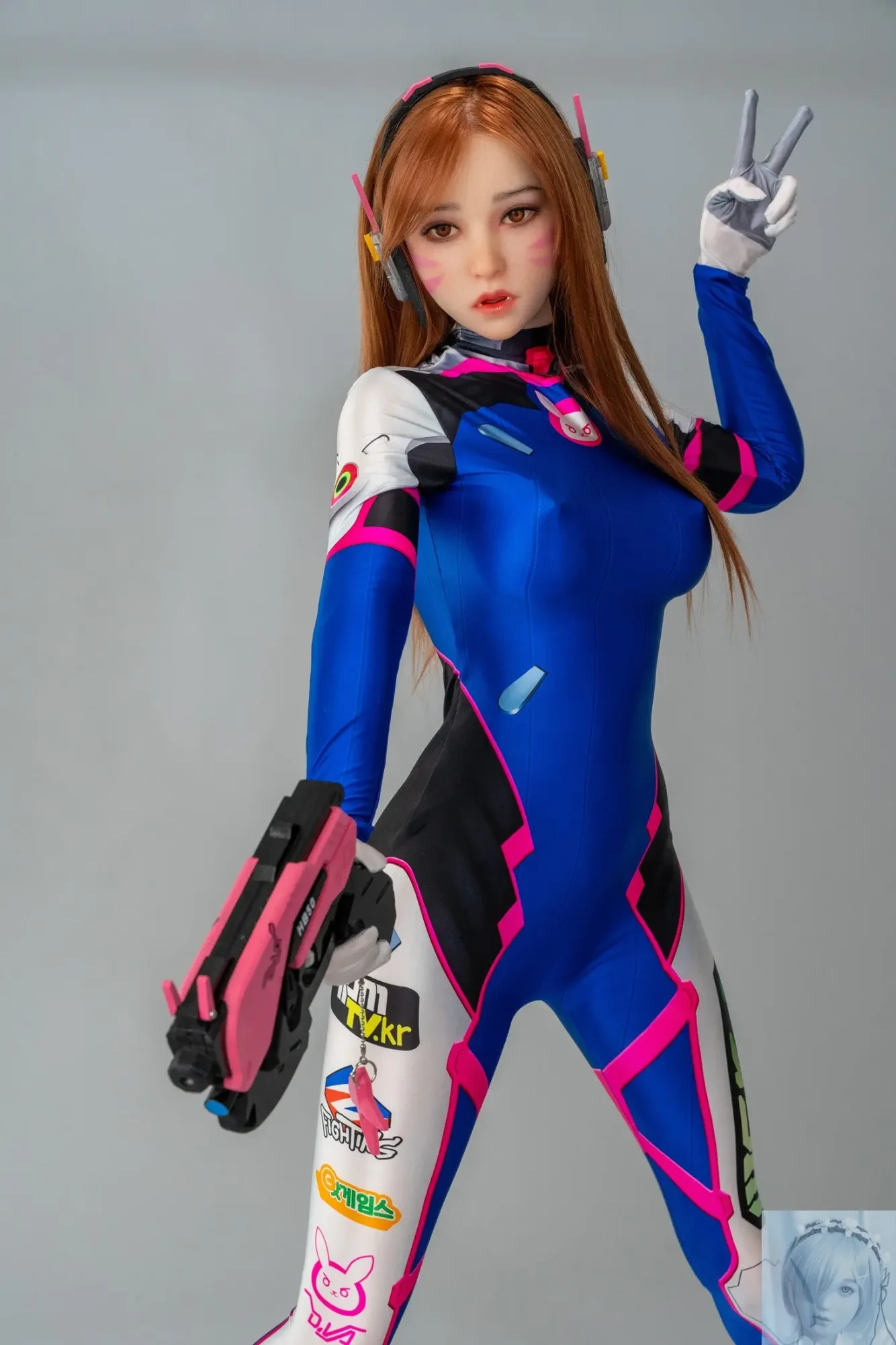 Doll4Ever 160cm C Cup Silicone Sex Doll Jian-X With Kospley view 4