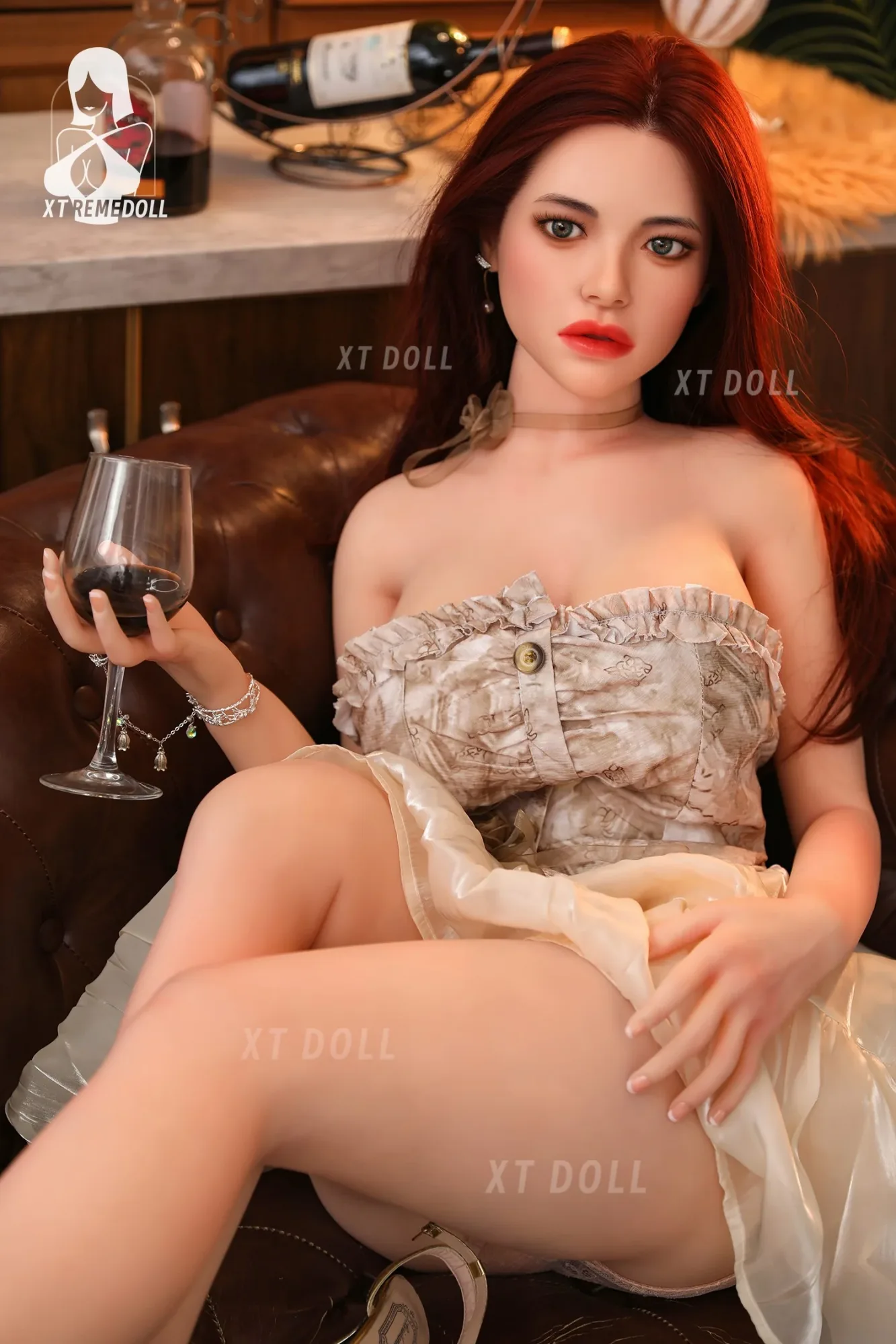 XT Doll 157cm 5ft1 F Cup Hailey TPE+Silicone Sex Doll view 3