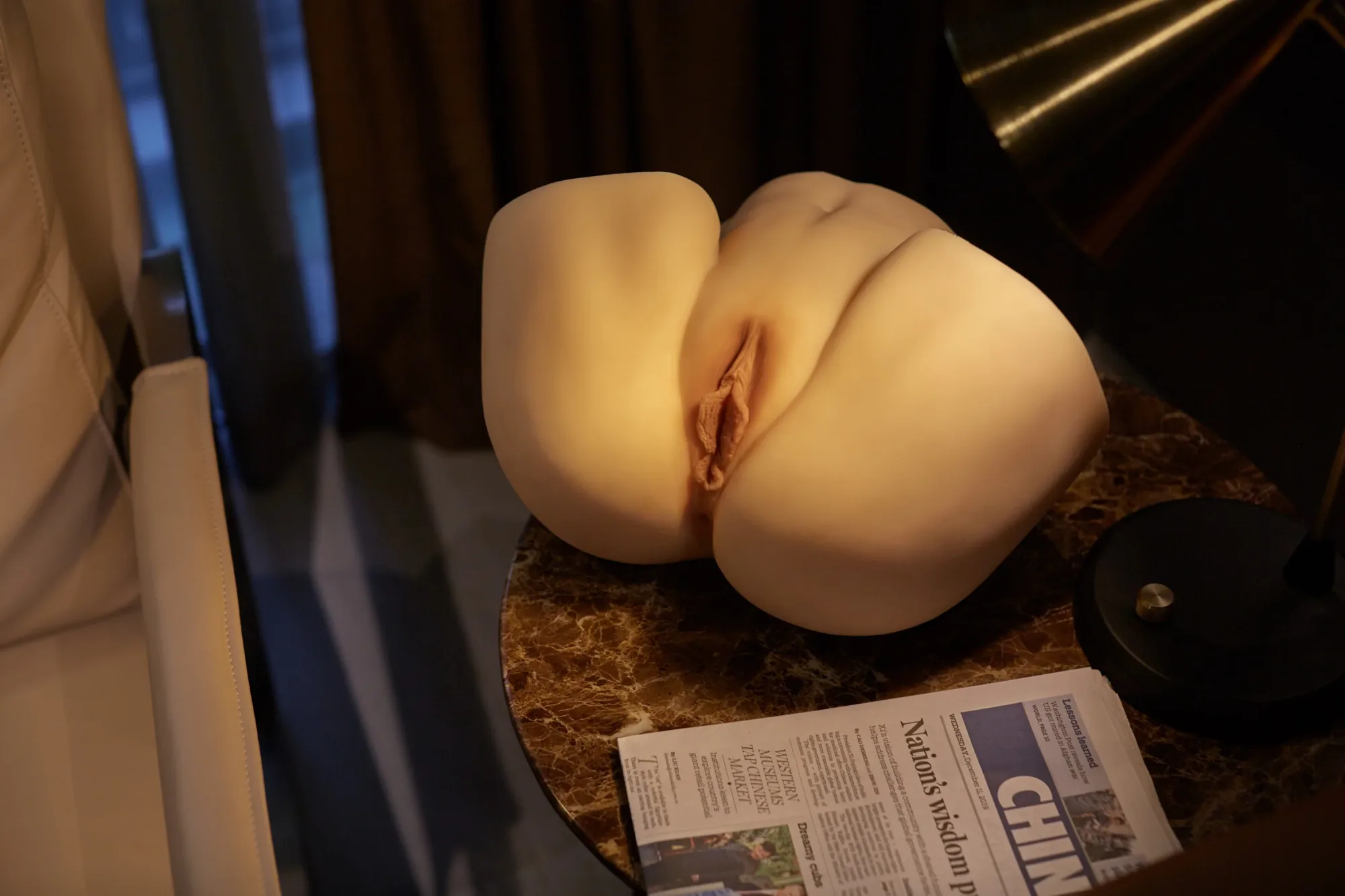 Climax Doll Female TPE R4 Torso Butt Sex Doll Yellow Skin view 7