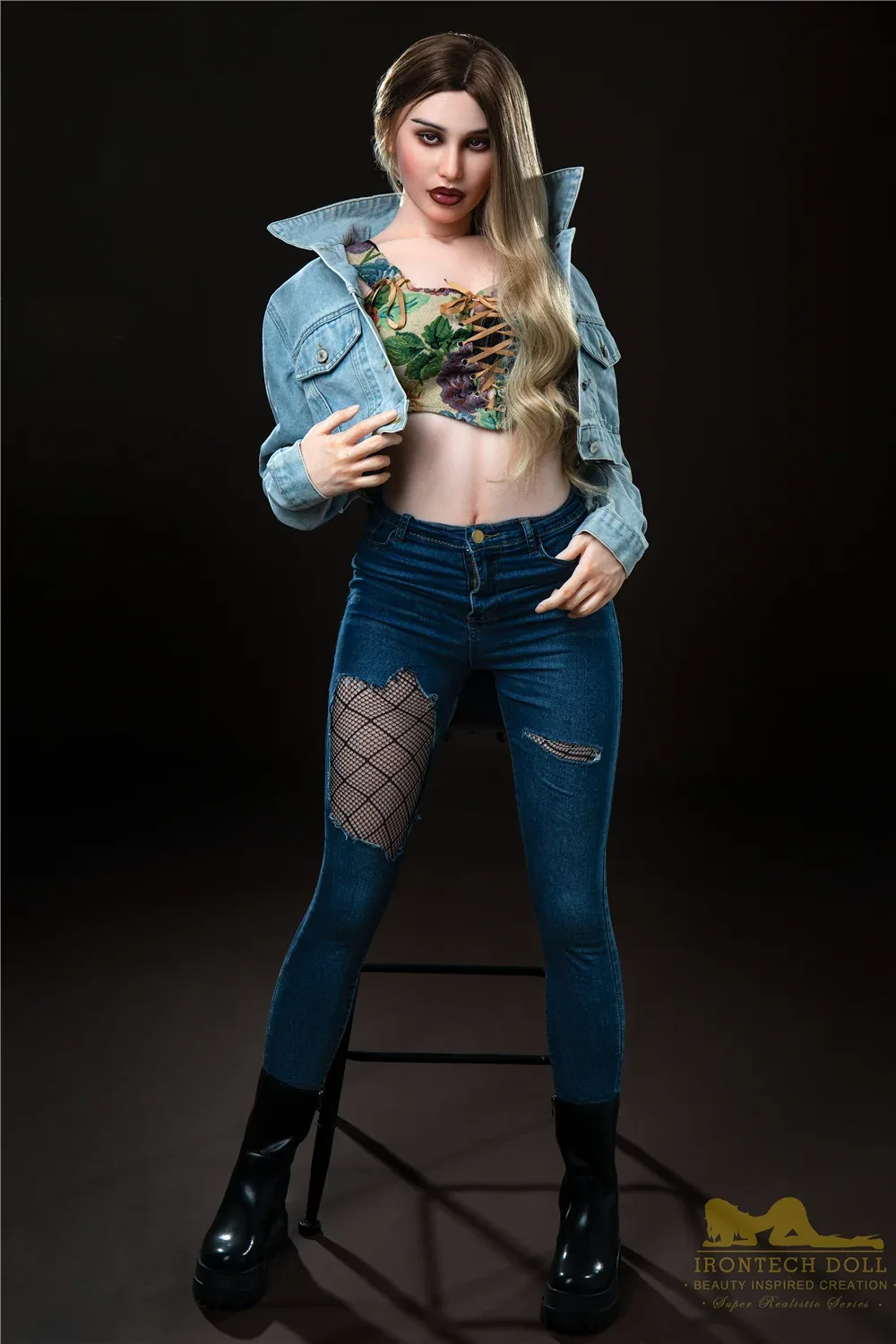 IronTech 168cm Silicone B Cup Sex Doll Pearl view 3