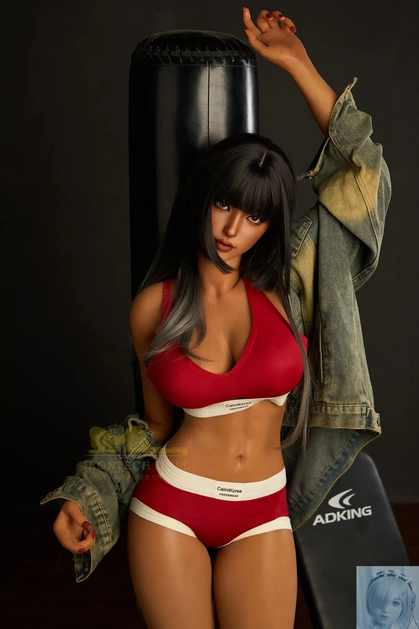 IronTech 161cm Silicone F Cup Sex Doll S14 Dark Tan view 2