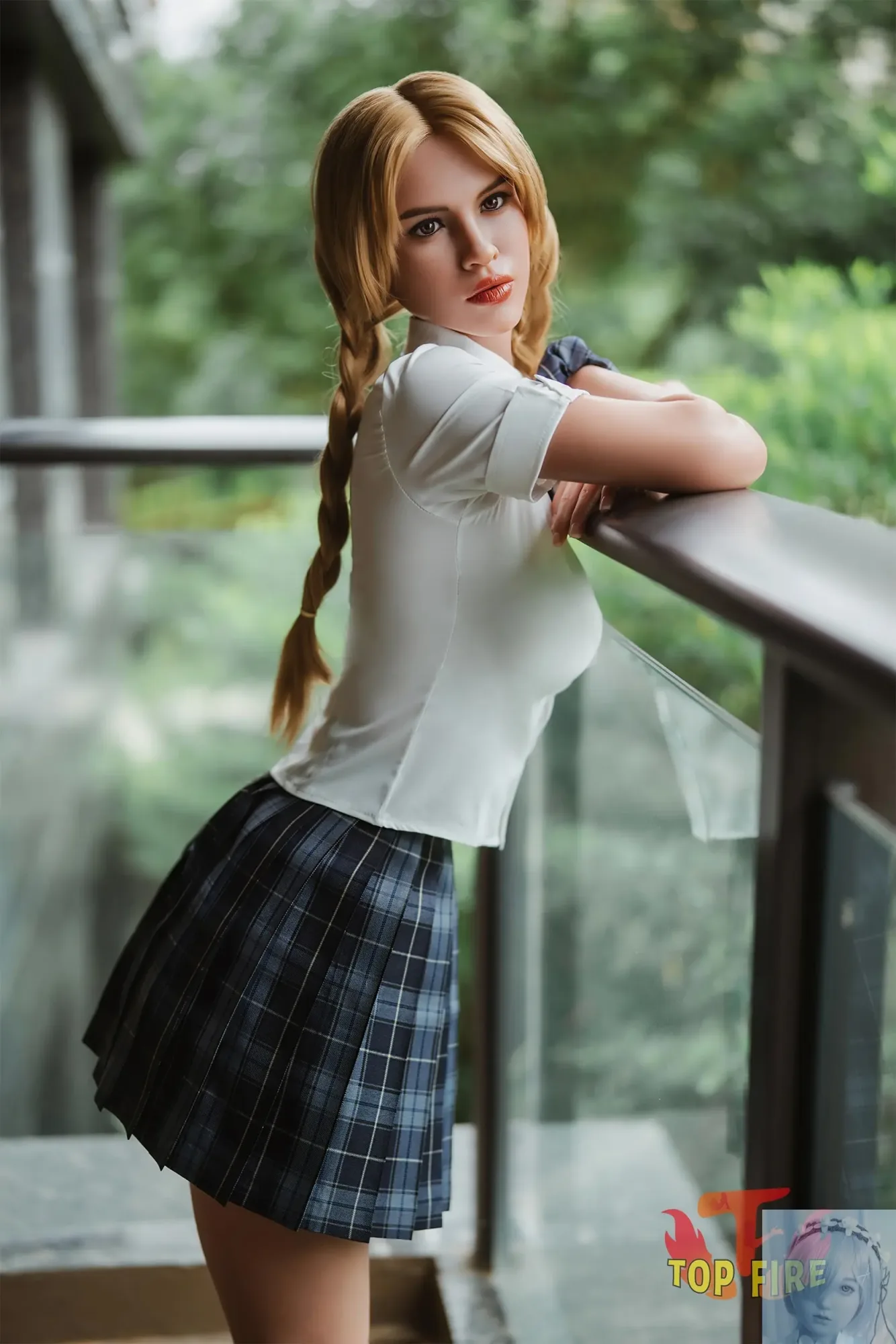 TopFire 170cm E Cup Full Silicone Sex Doll Chloe view 4