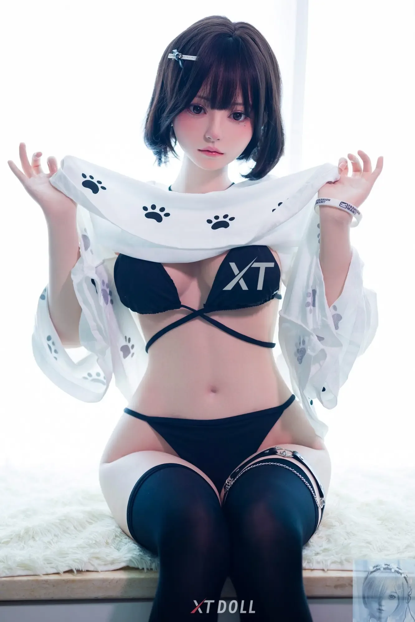 XT Doll 157cm 5ft1 D Cup Akira Silicone Sex Doll view 3