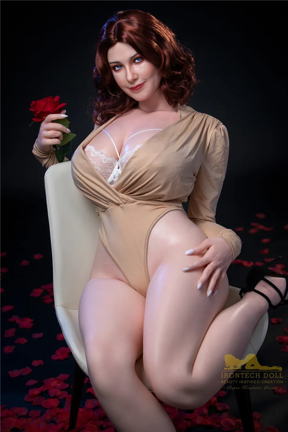 IronTech 160cm Silicone G Cup Sex Doll Carmel view 7