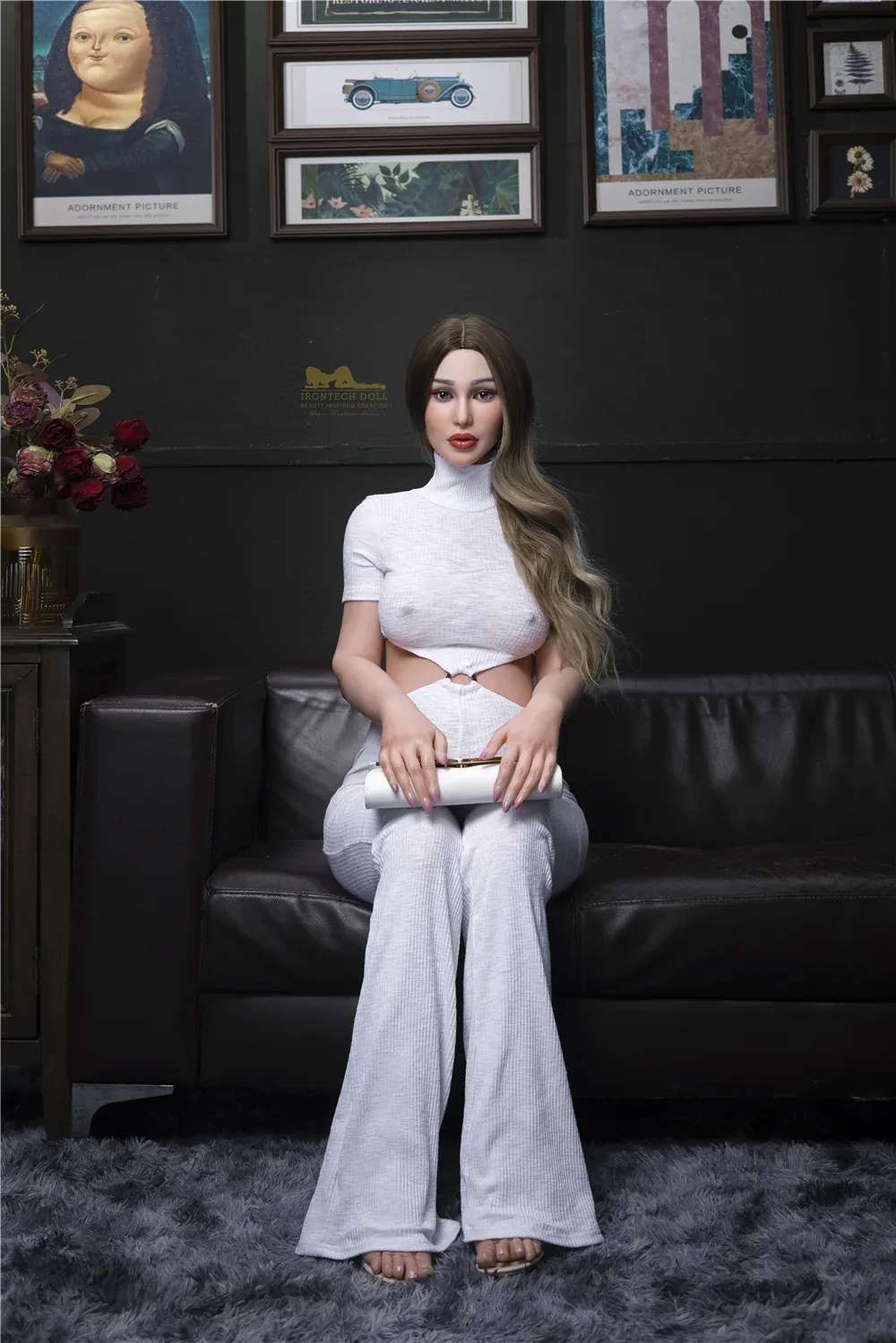 IronTech 158cm Silicone D Cup Pregnant Sex Doll Pearl view 7