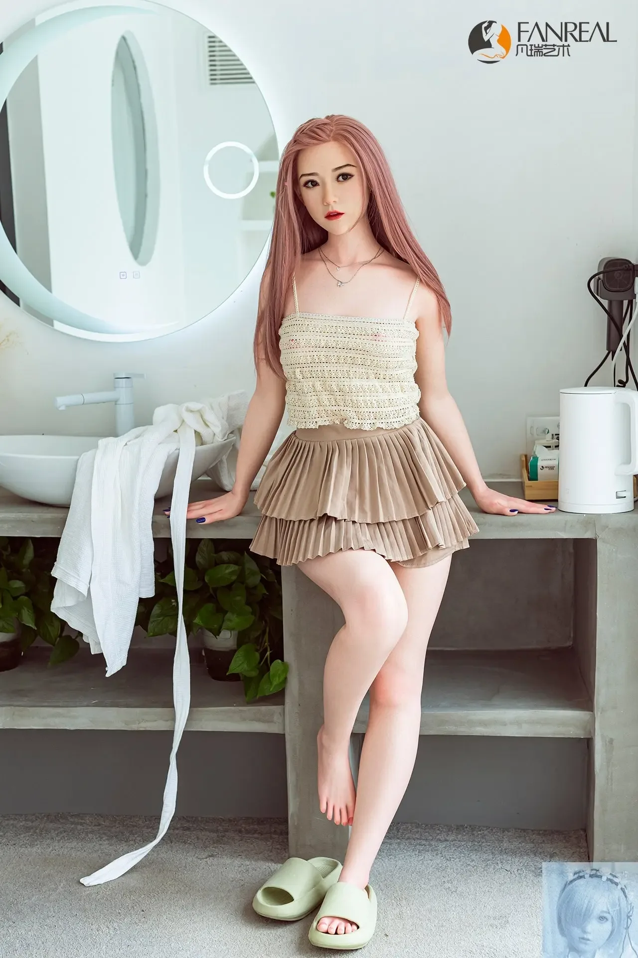 Fanreal 158cm B Cup Silicone Sex Doll Qian Sān view 2