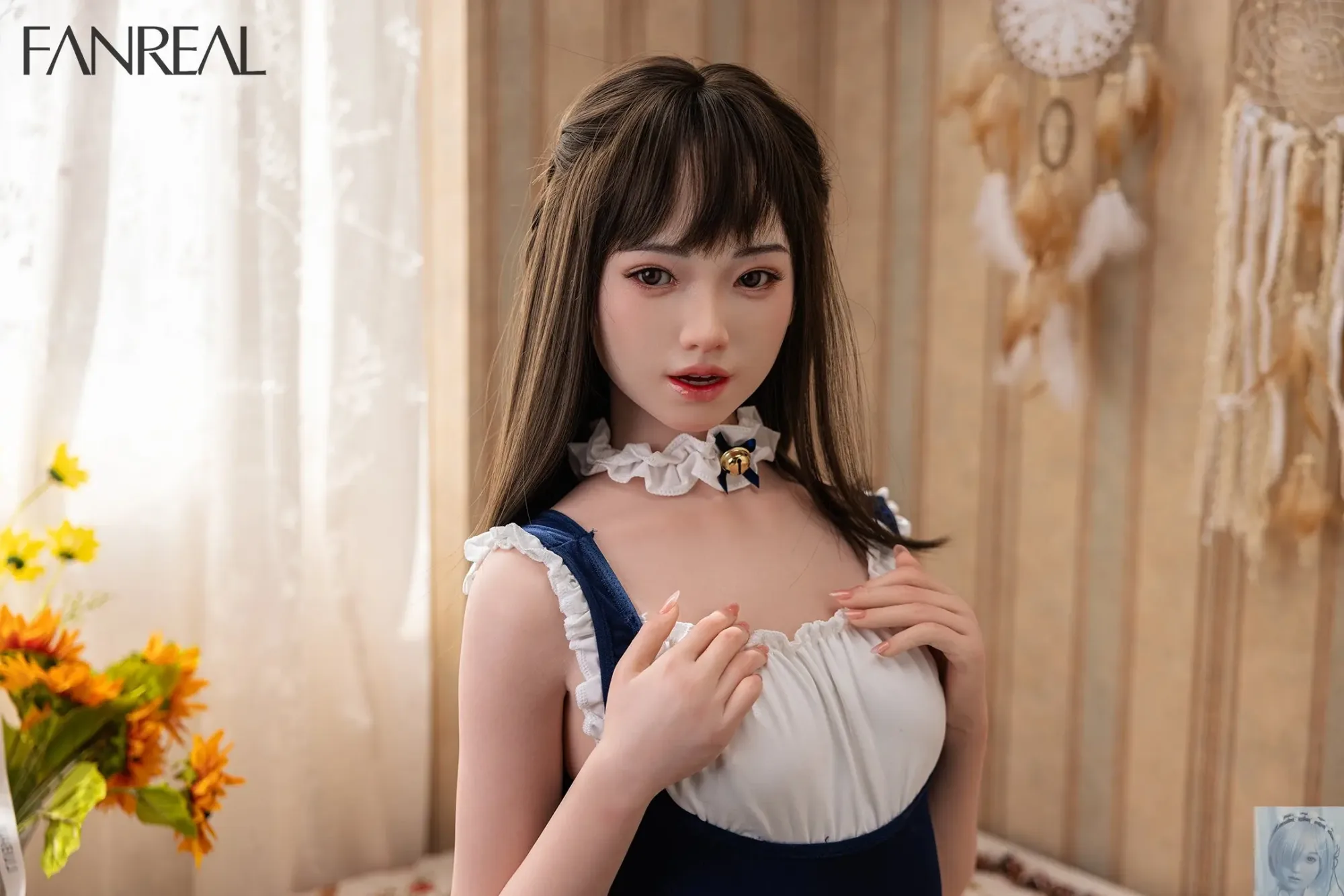 Fanreal 153cm B Cup Silicone Sex Doll Molly ROS Fair view 5