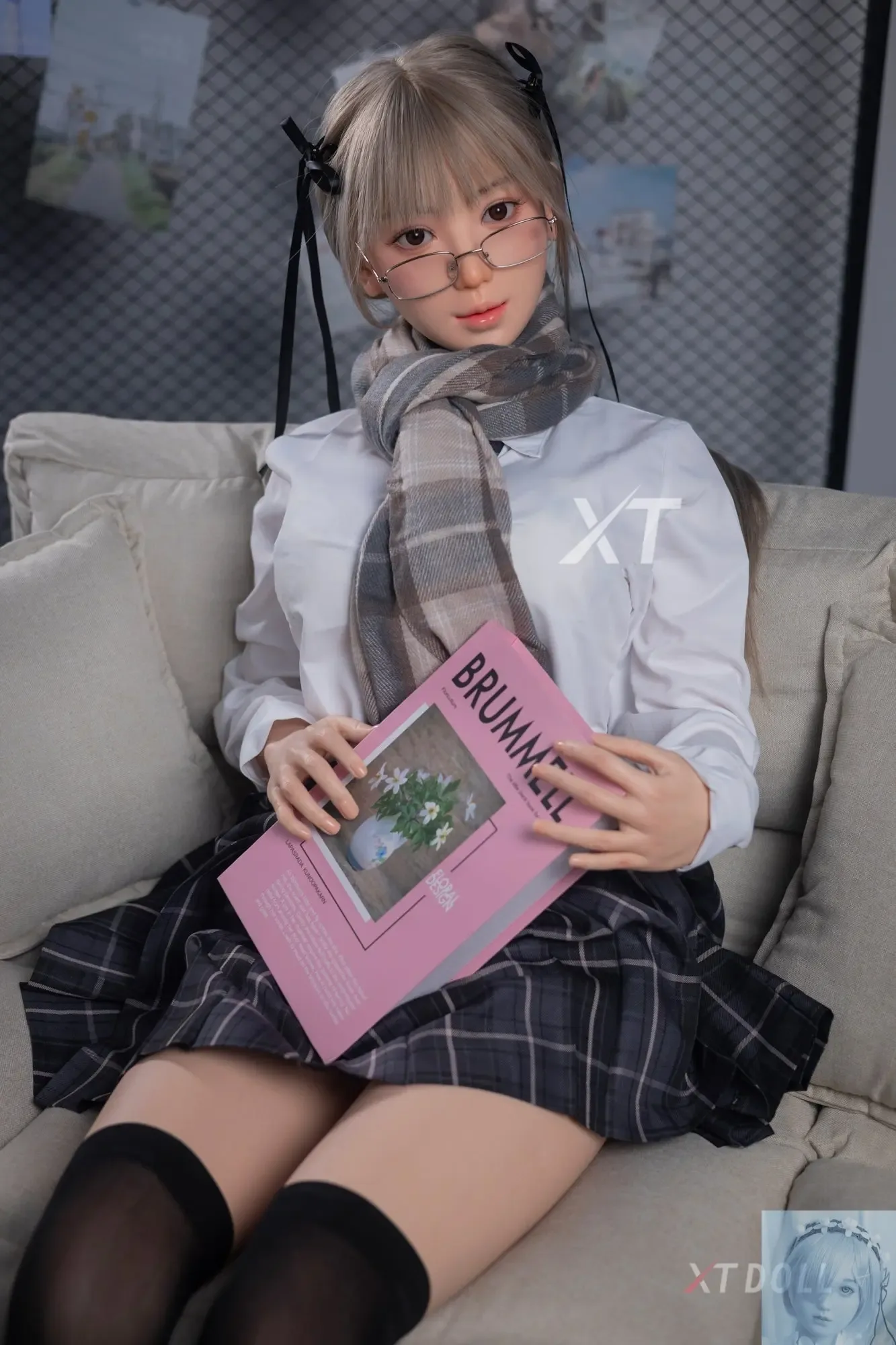 XT Doll 157cm 5ft1 D Cup Grace Silicone Sex Doll view 5